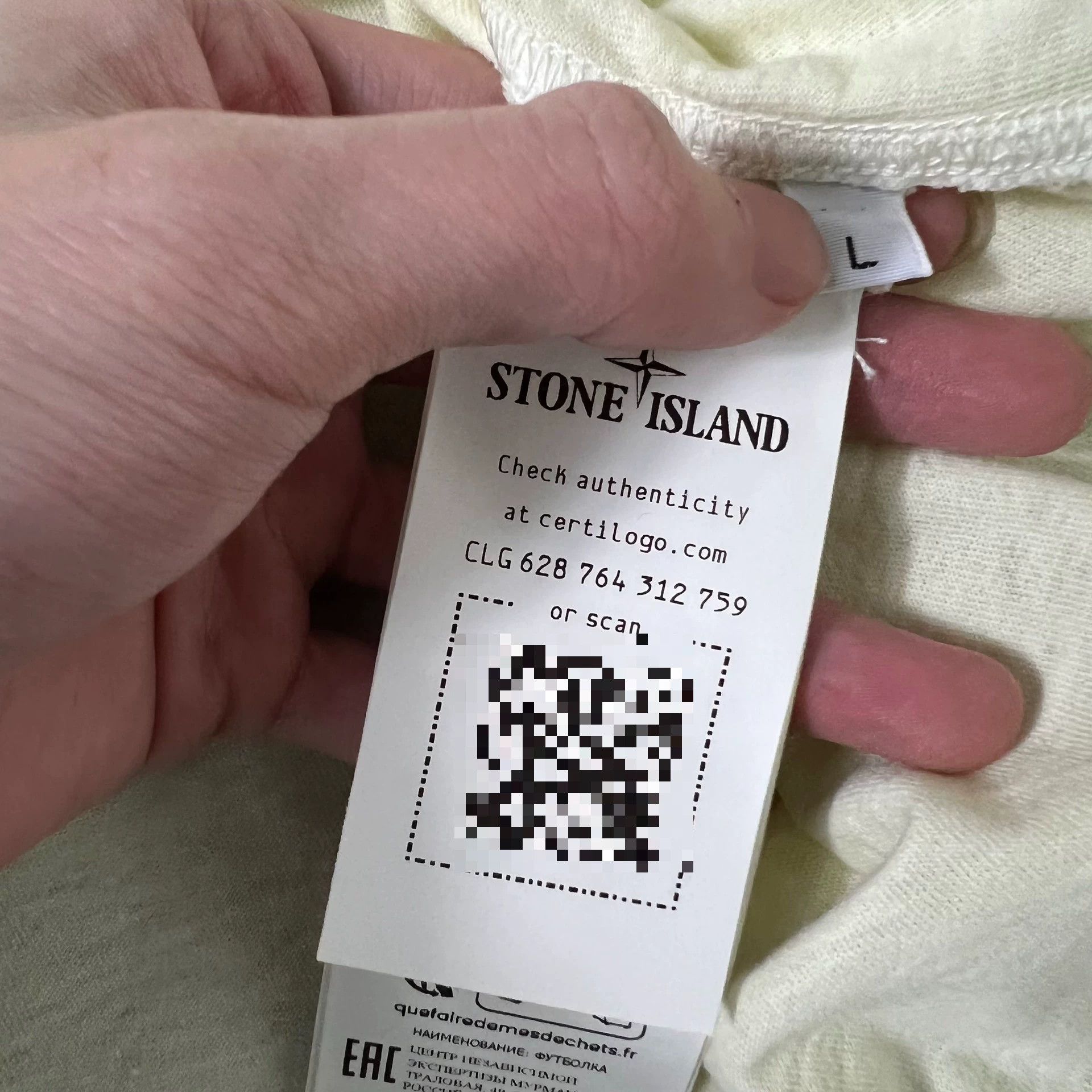 Stone Island Stone Island Short-Sleeve T-Shirt Size US L / EU 52-54 / 3 - 5 Thumbnail