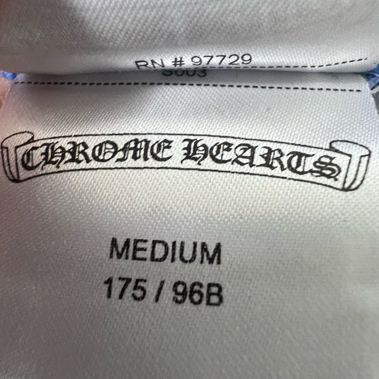 Chrome Hearts Chrome Hearts Scroll Sanskrit Short Sleeve T-Shirt Size US M / EU 48-50 / 2 - 5 Thumbnail