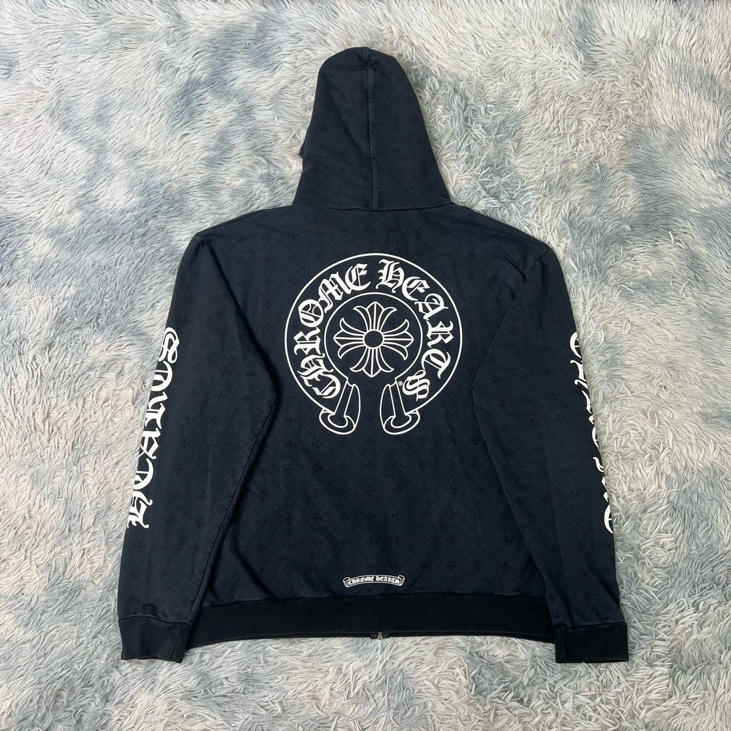 Chrome Hearts Chrome Hearts Sanskrit Horseshoe Zipper Jacket Size US XL / EU 56 / 4 - 2 Thumbnail