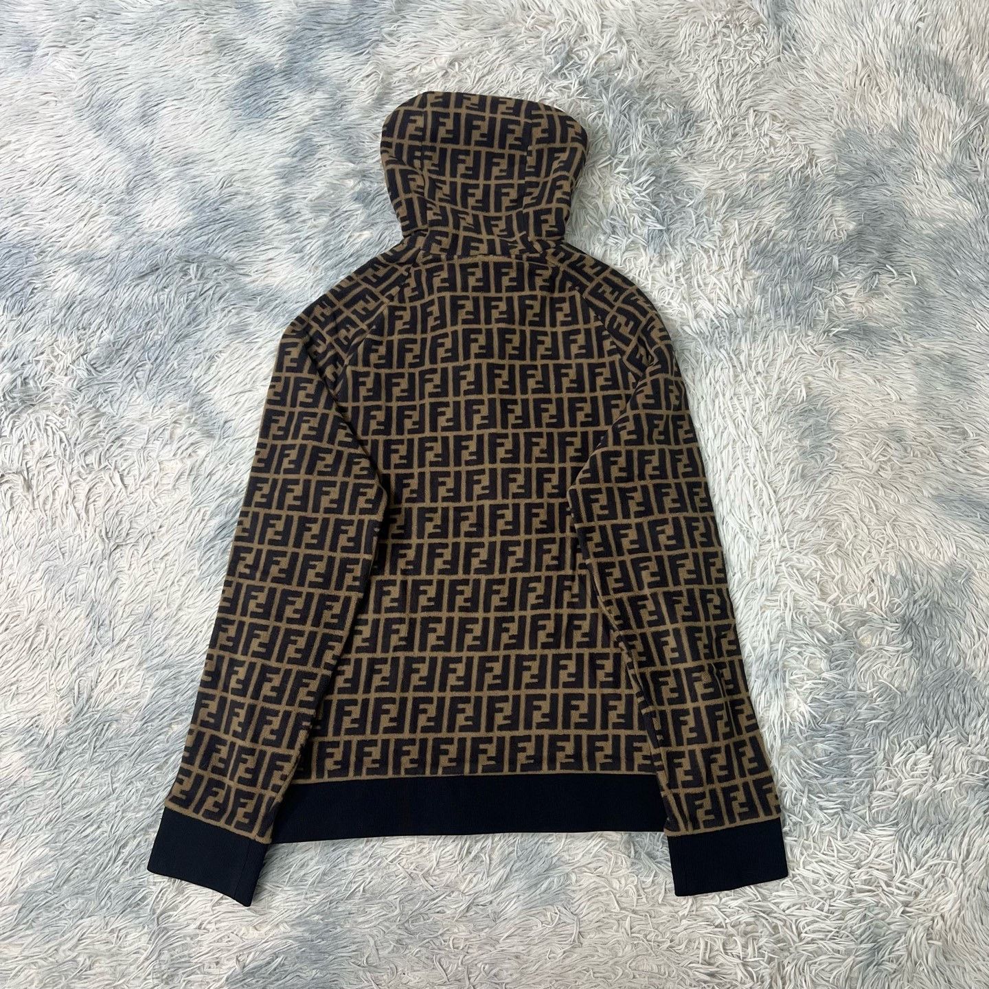 Fendi Fendi All-Over Print Zip Jacket Size US XL / EU 56 / 4 - 2 Thumbnail