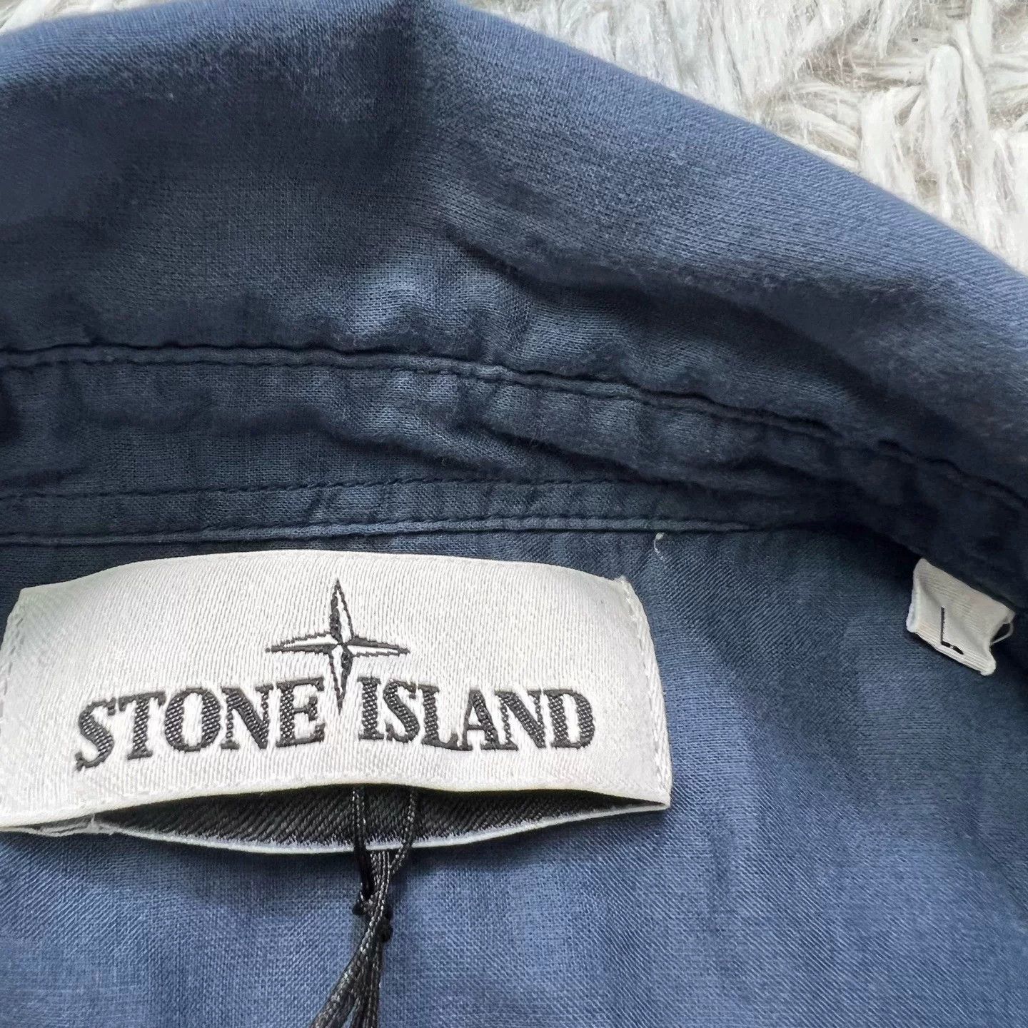 Stone Island Stone Island Short-Sleeve Shirt Size US L / EU 52-54 / 3 - 3 Thumbnail