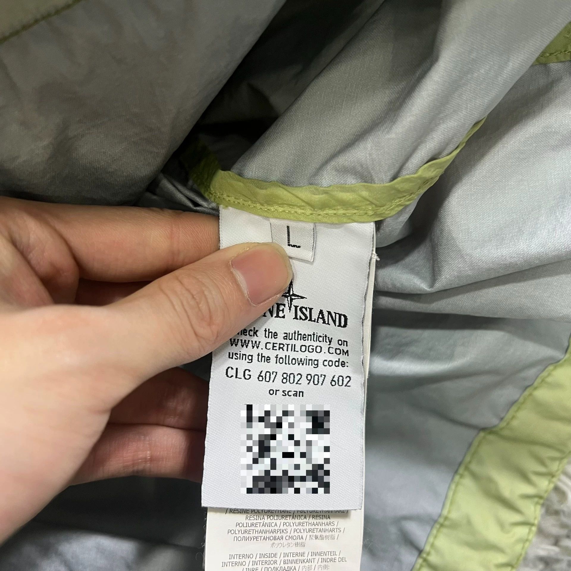 Stone Island Stone Island Jacket Size US L / EU 52-54 / 3 - 4 Thumbnail