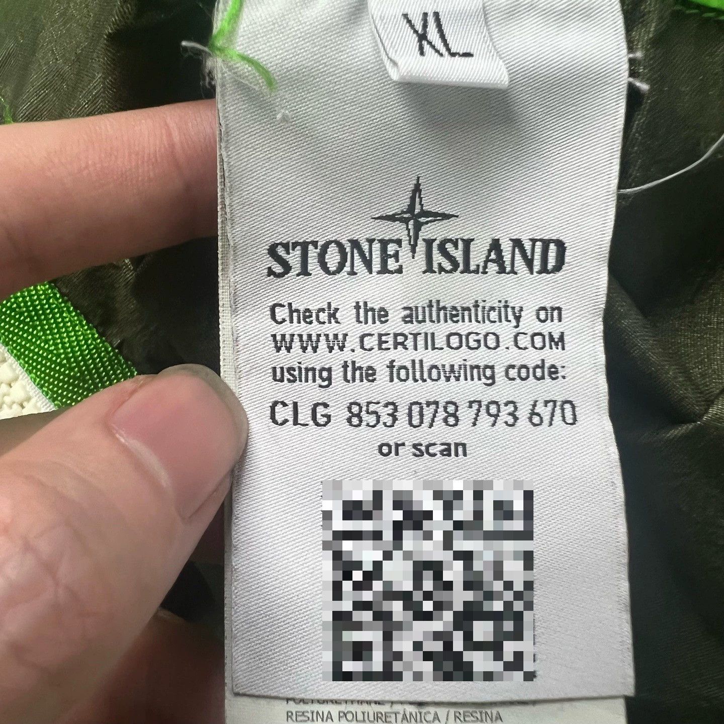 Stone Island Stone Island Jacket Size US XL / EU 56 / 4 - 4 Thumbnail