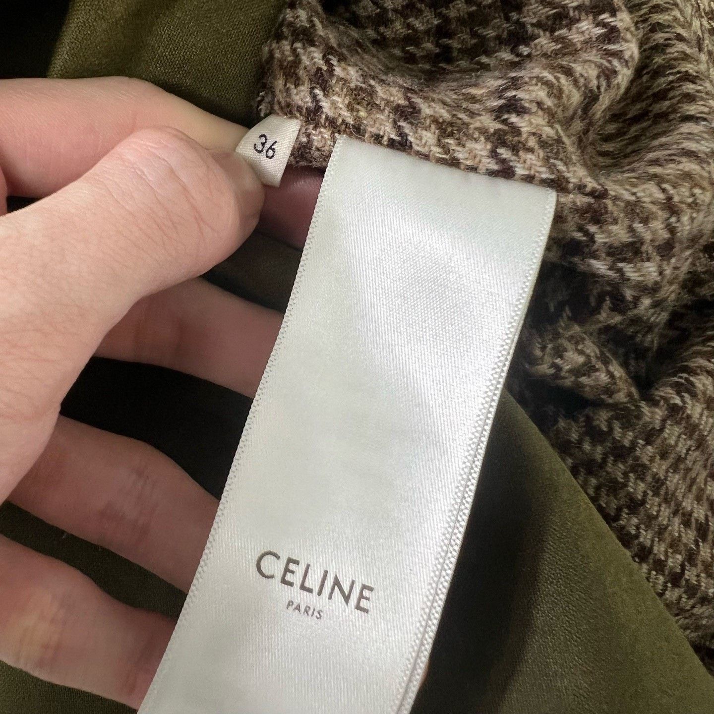 Celine Celine Corduroy Collar Hunting Jacket Size XS / US 0-2 / IT 36-38 - 4 Thumbnail