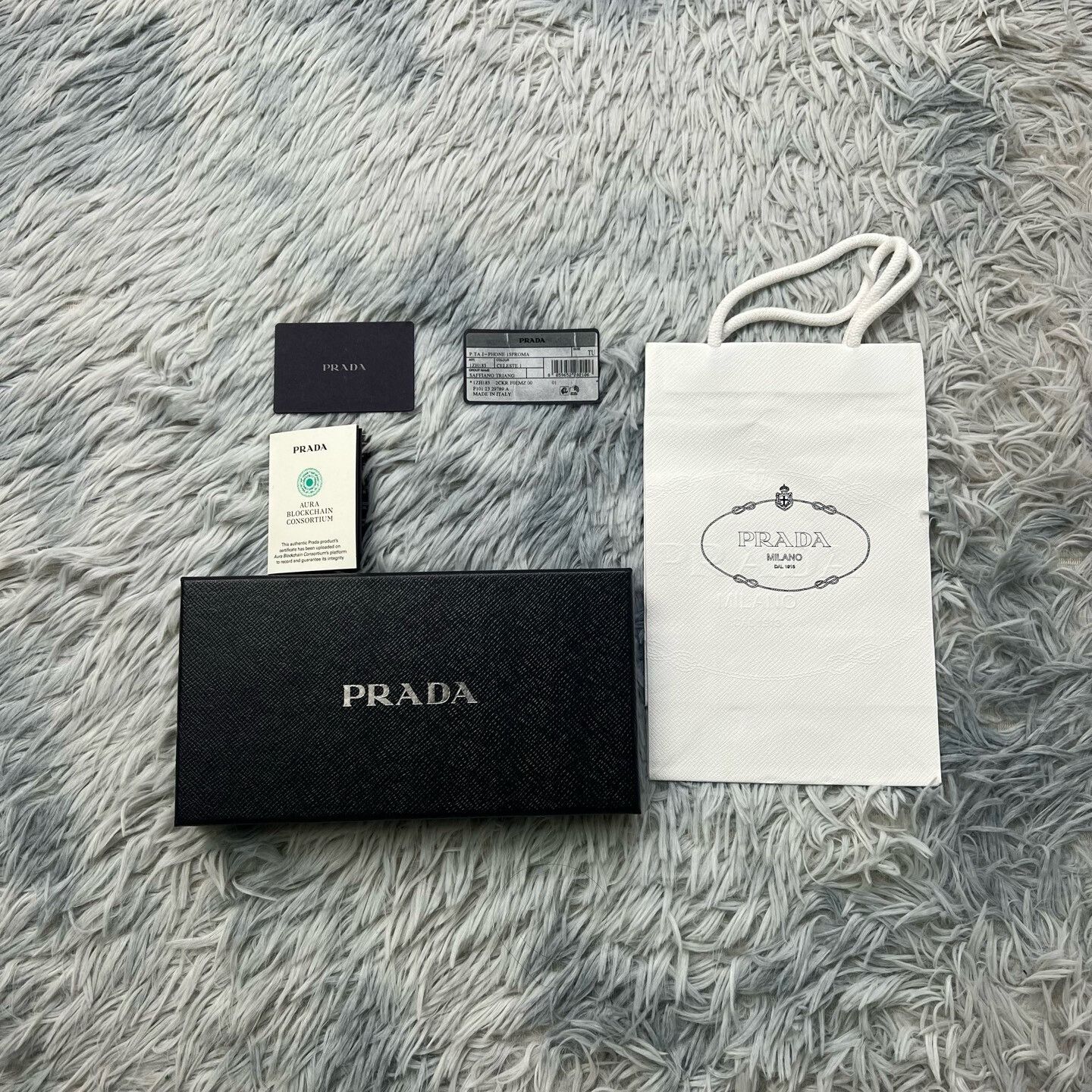Prada PRADA Leather iPhone 15 Pro Max Case Size ONE SIZE - 6 Thumbnail
