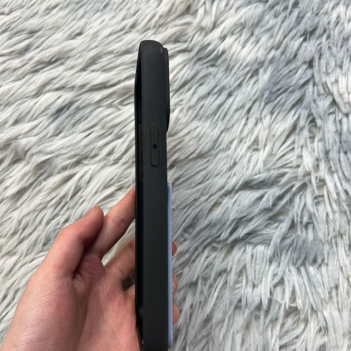 Prada PRADA Leather iPhone 15 Pro Max Case Size ONE SIZE - 4 Thumbnail