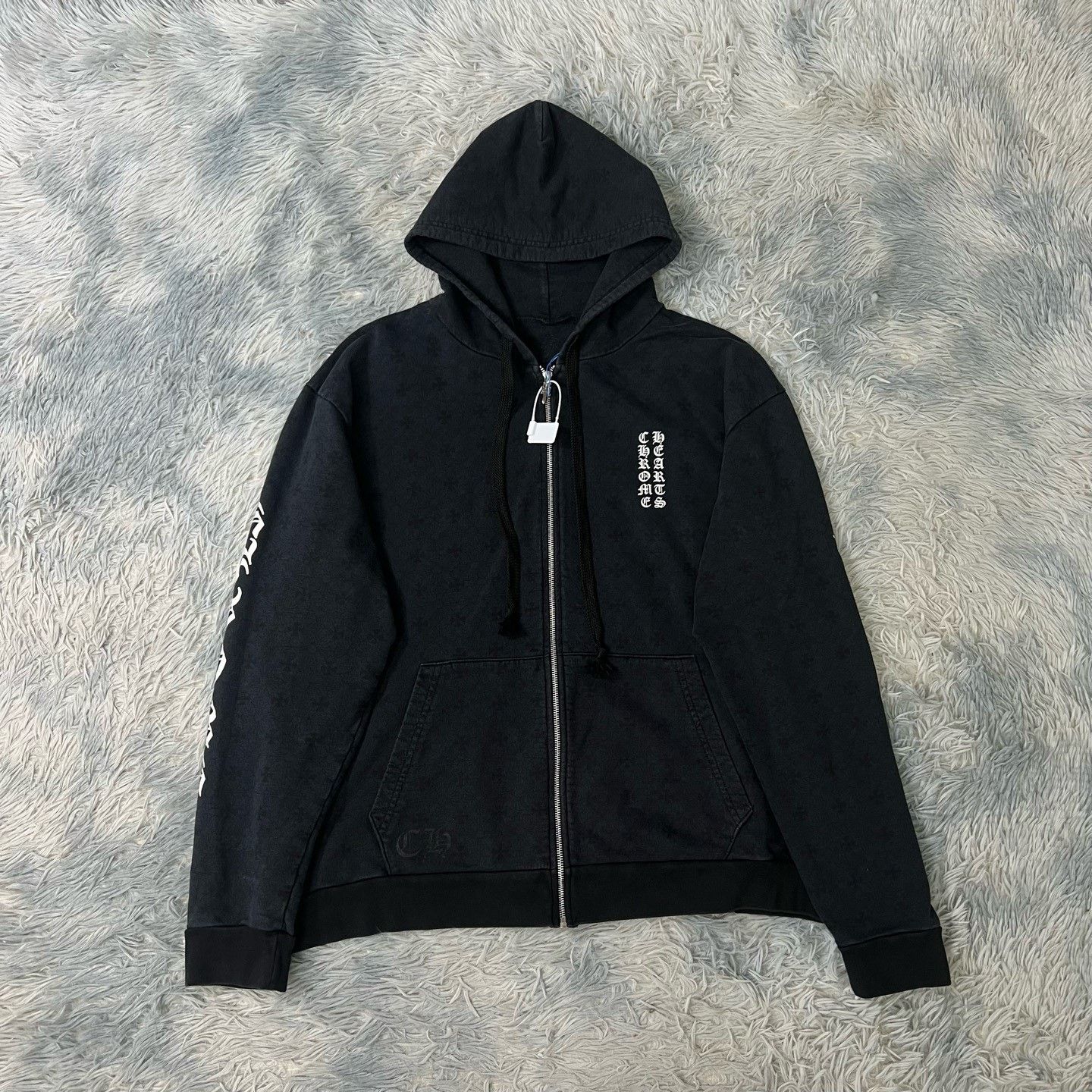 Chrome Hearts Chrome Hearts Sanskrit Horseshoe Zip Jacket Size US XL / EU 56 / 4 - 2 Thumbnail