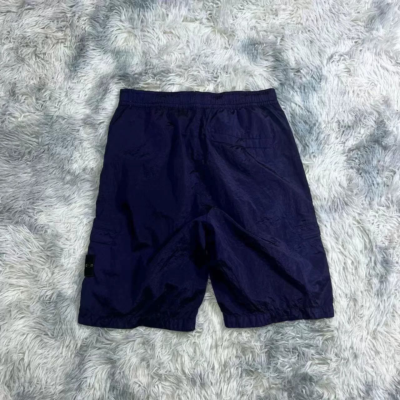 Stone Island Stone Island Metallic Nylon Shorts Size US 30 / EU 46 - 2 Thumbnail
