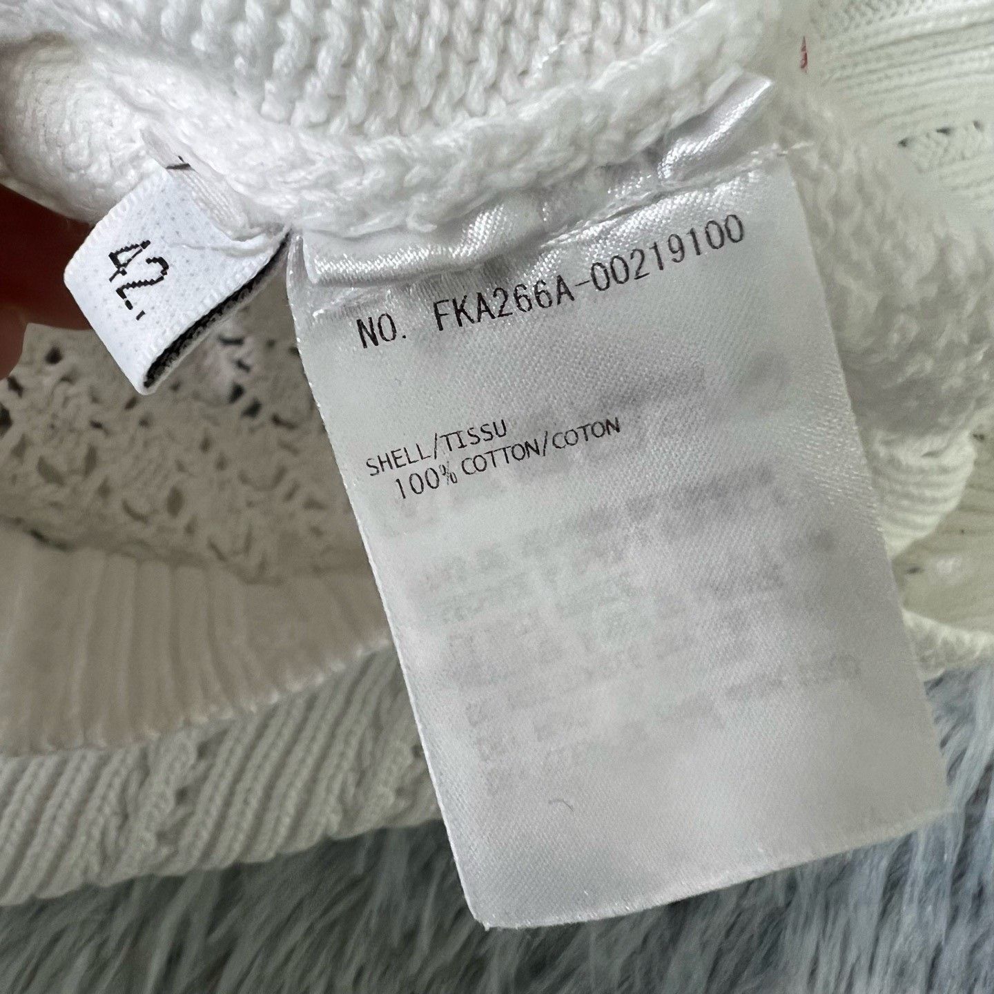 Thom Browne Thom Browne Pink Shell Jacquard Knit Short Sleeve Size M / US 6-8 / IT 42-44 - 4 Thumbnail