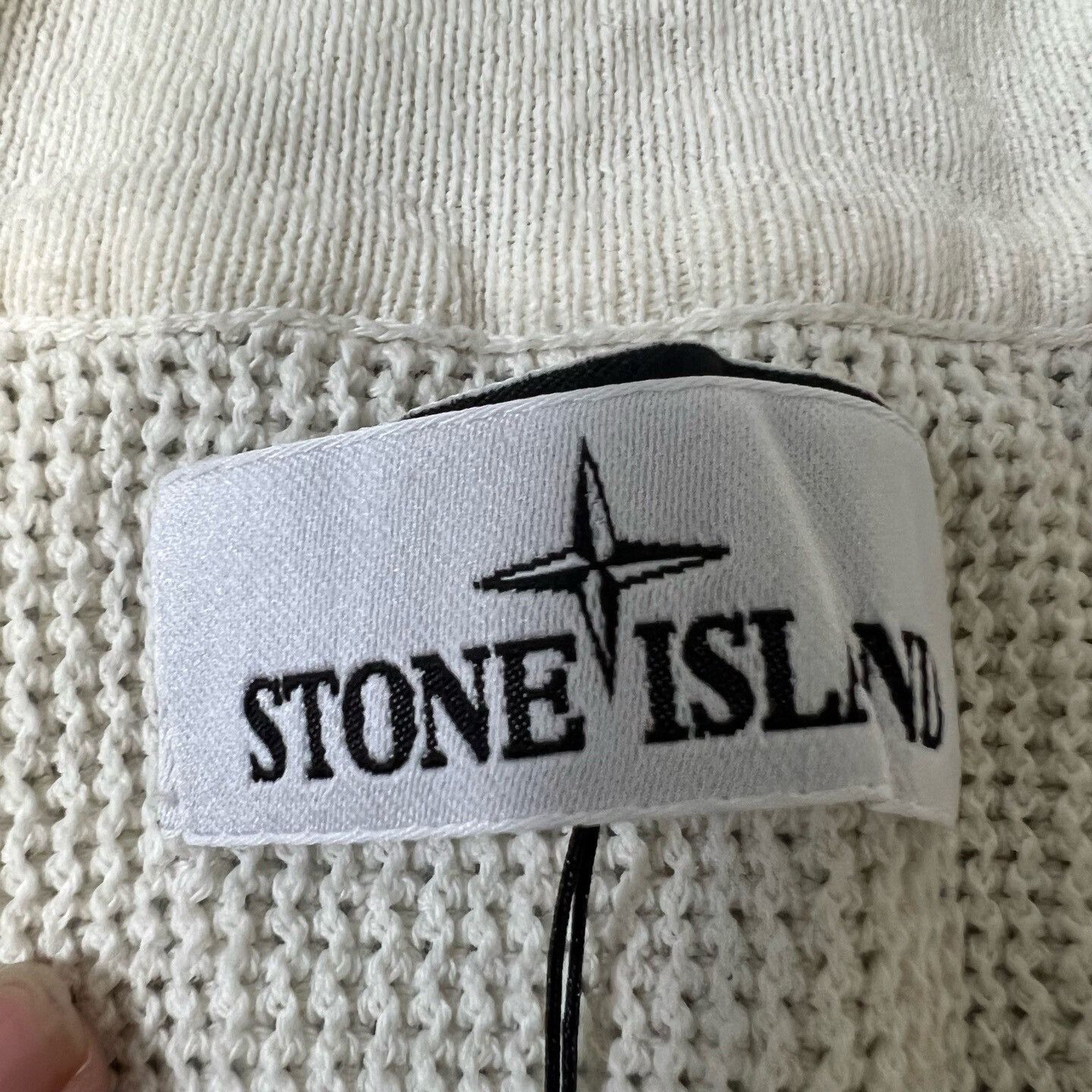 Stone Island Stone Island Half-Zip Knit Sweater Size US L / EU 52-54 / 3 - 3 Thumbnail