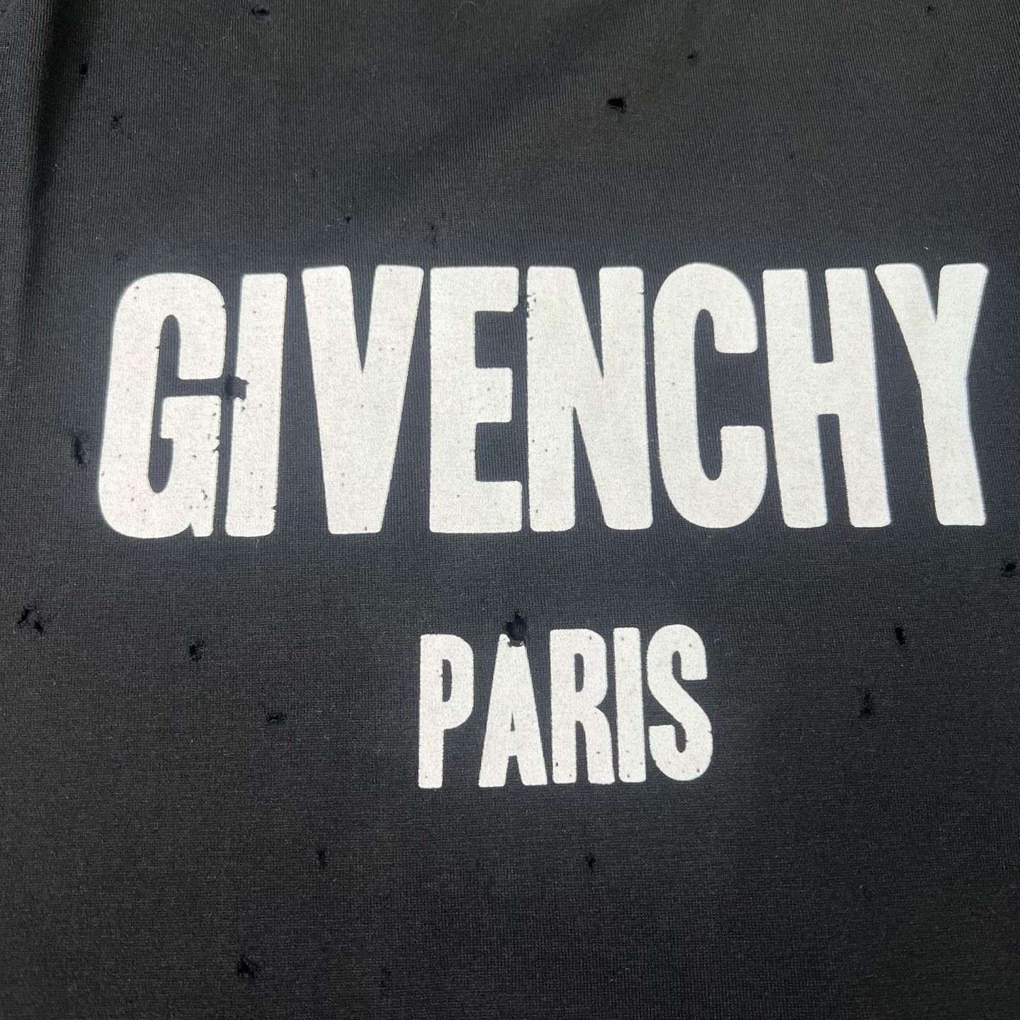 Givenchy Givenchy Distressed Short Sleeve T-Shirt Size US M / EU 48-50 / 2 - 4 Thumbnail