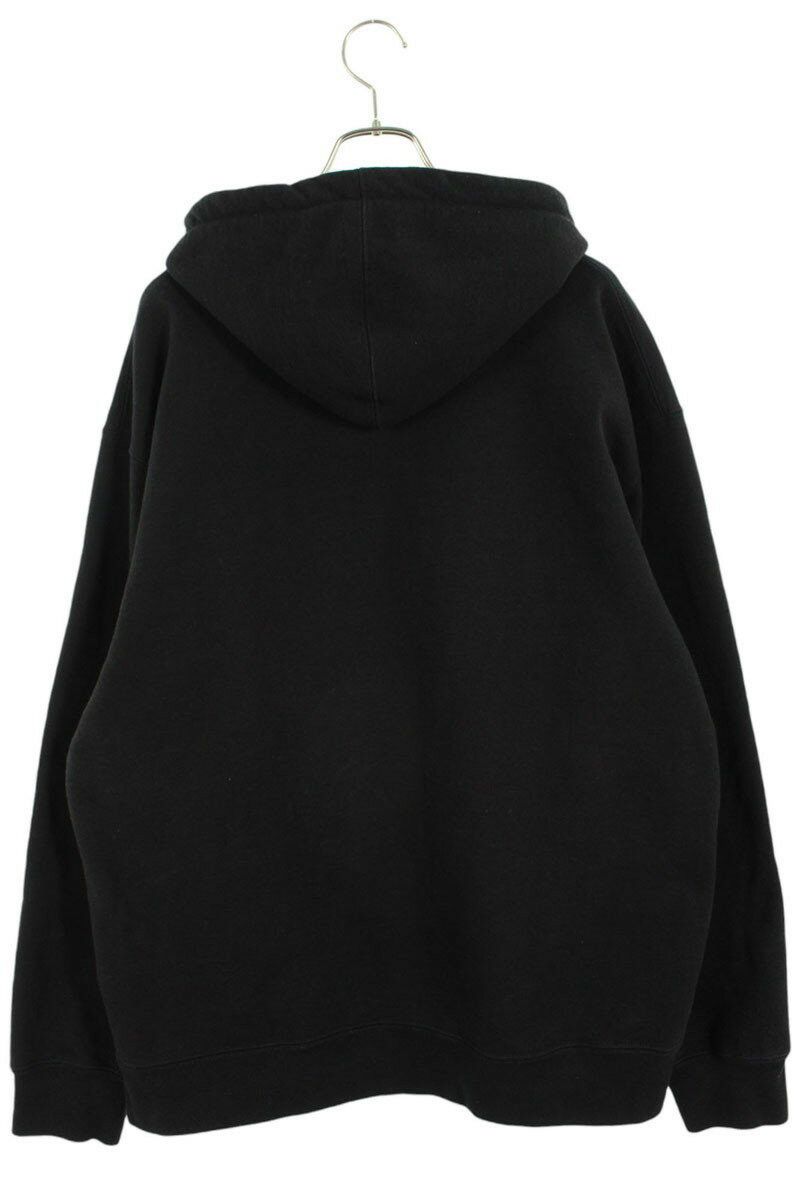 SUPREME x Burberry 22SS Burberry Box Logo Hooded Sweatshirt Black