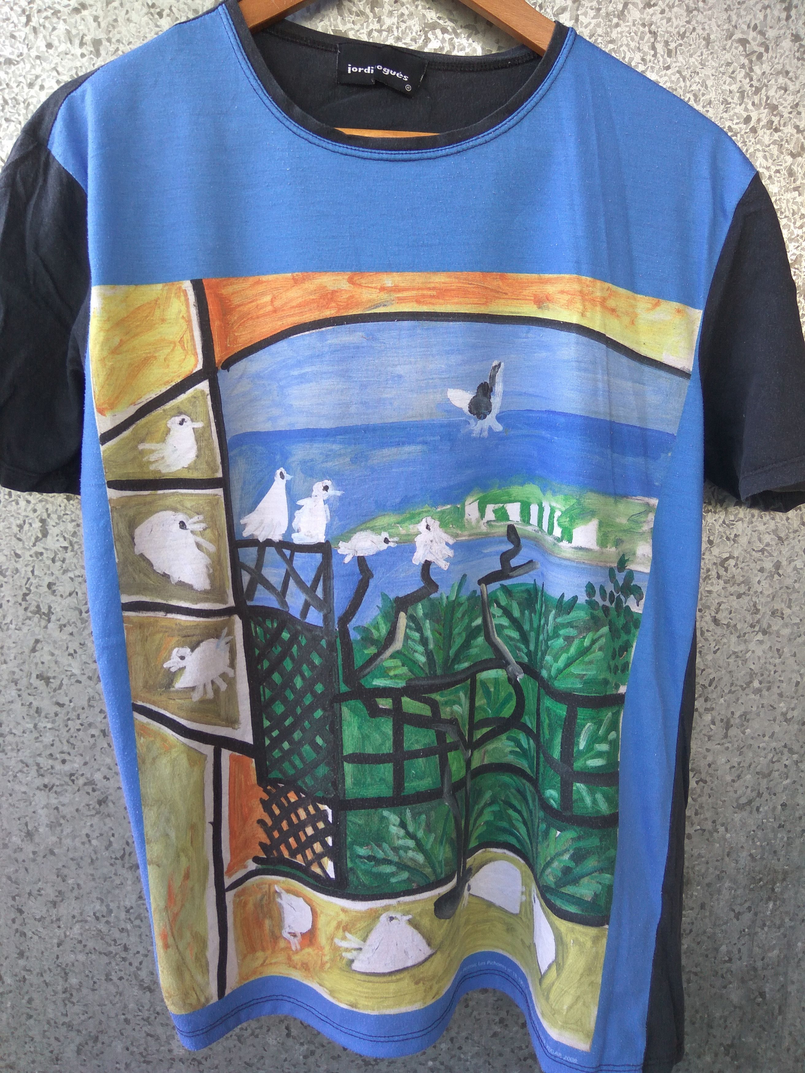 Art Comes First Designer Jordi roques pop art t shirt Size US M / EU 48-50 / 2 - 3 Thumbnail