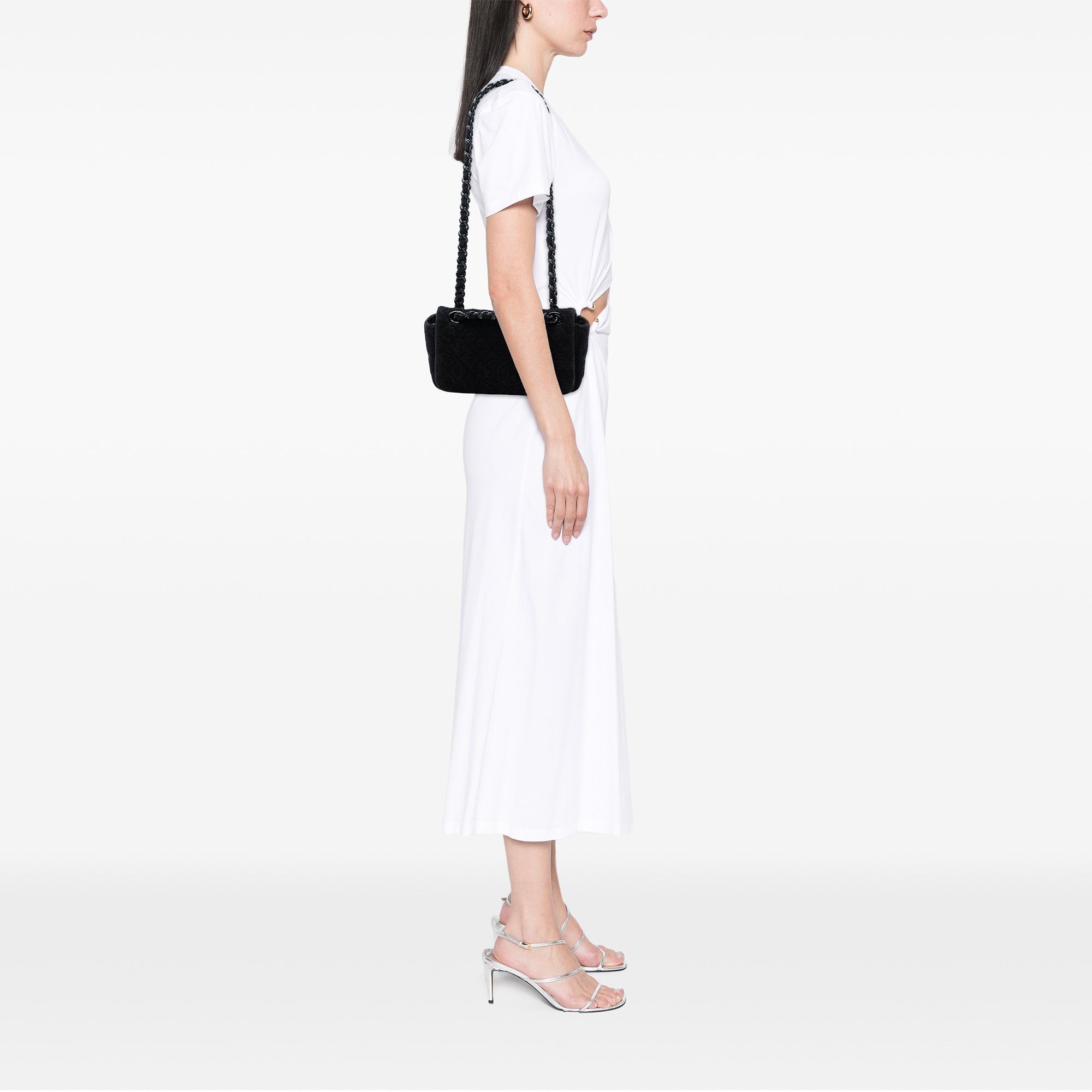 Chanel CC Quilted Terry Cloth Flap Size ONE SIZE - 7 Thumbnail