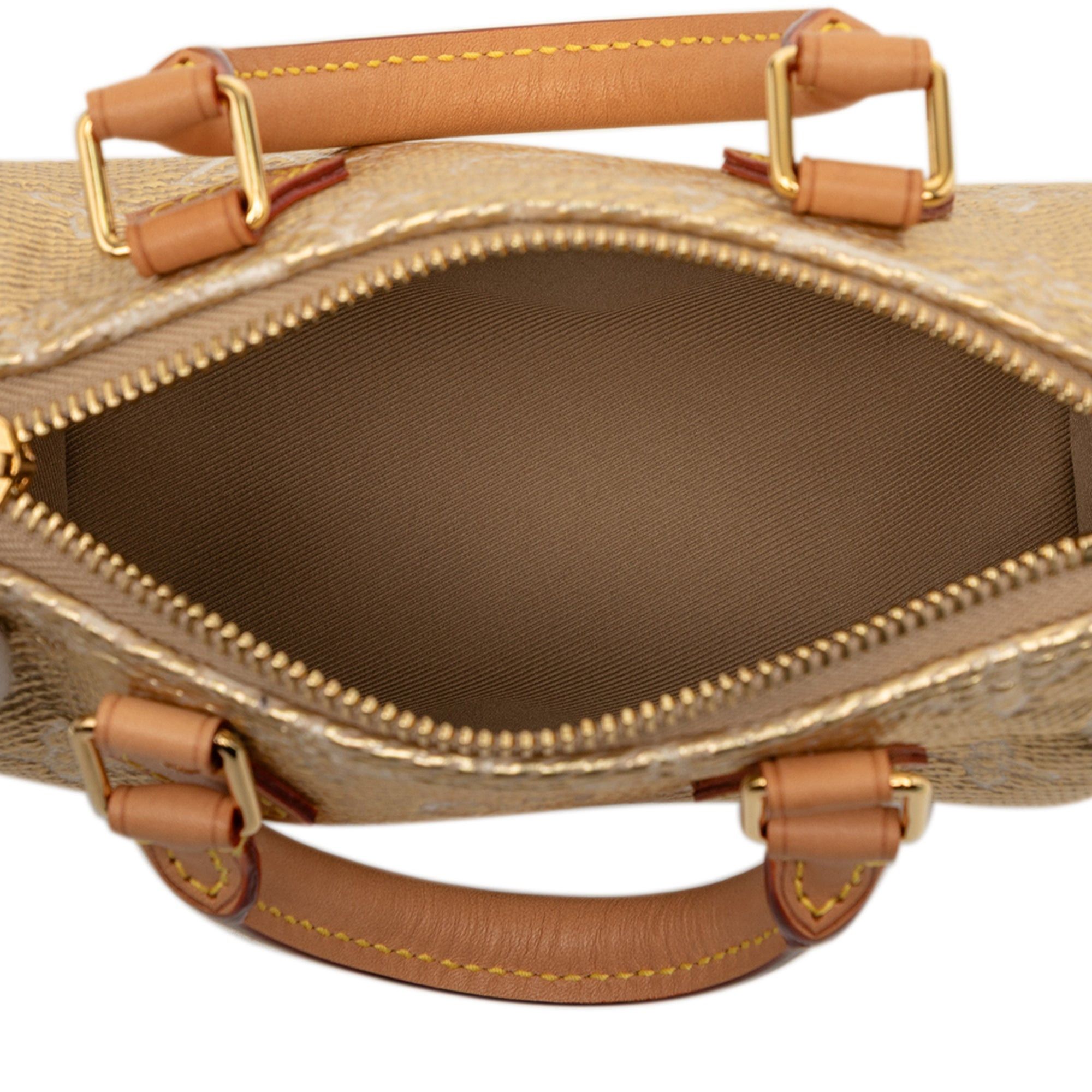 Louis Vuitton Monoglam Nano Speedy Bandouliere Size ONE SIZE - 4 Thumbnail