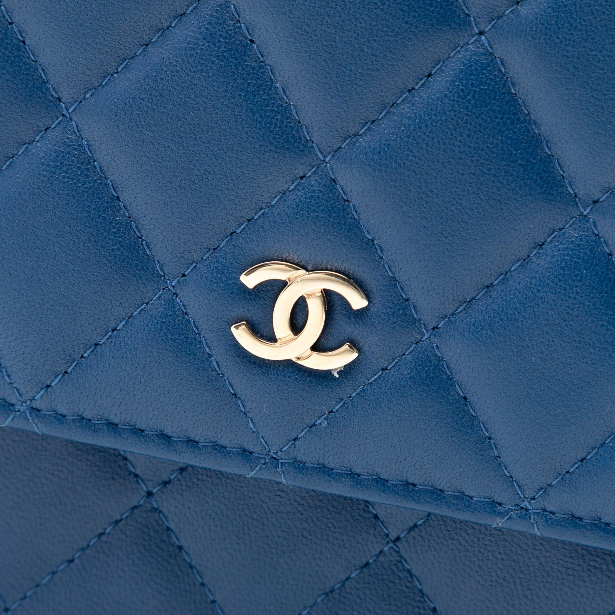 Chanel CC Square Quilted Lambskin Wallet on Chain Size ONE SIZE - 5 Thumbnail