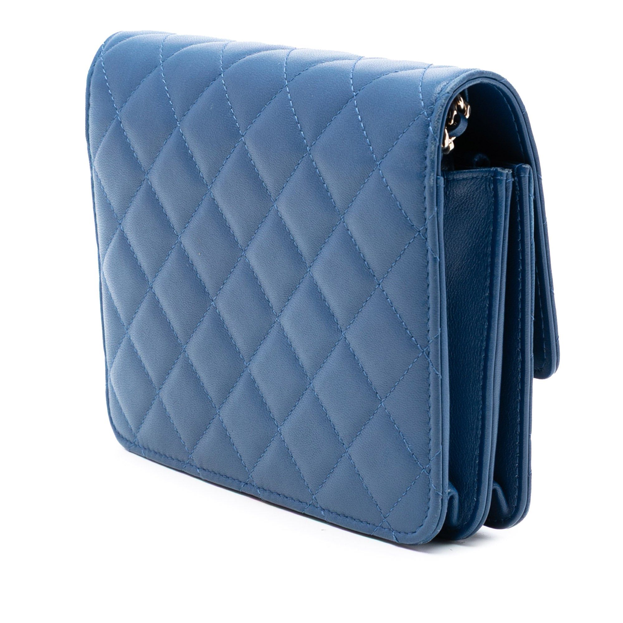 Chanel CC Square Quilted Lambskin Wallet on Chain Size ONE SIZE - 2 Thumbnail