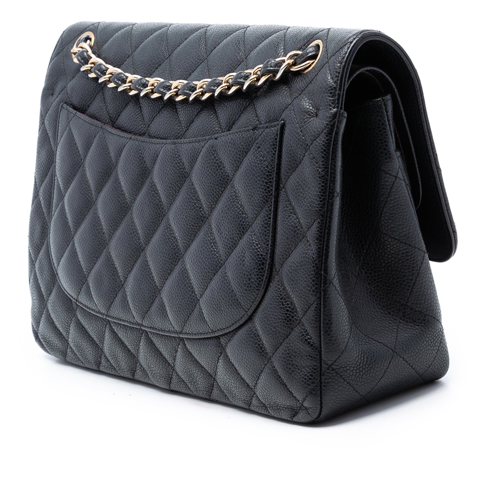 Chanel Jumbo Classic Caviar Double Flap Size ONE SIZE - 2 Thumbnail