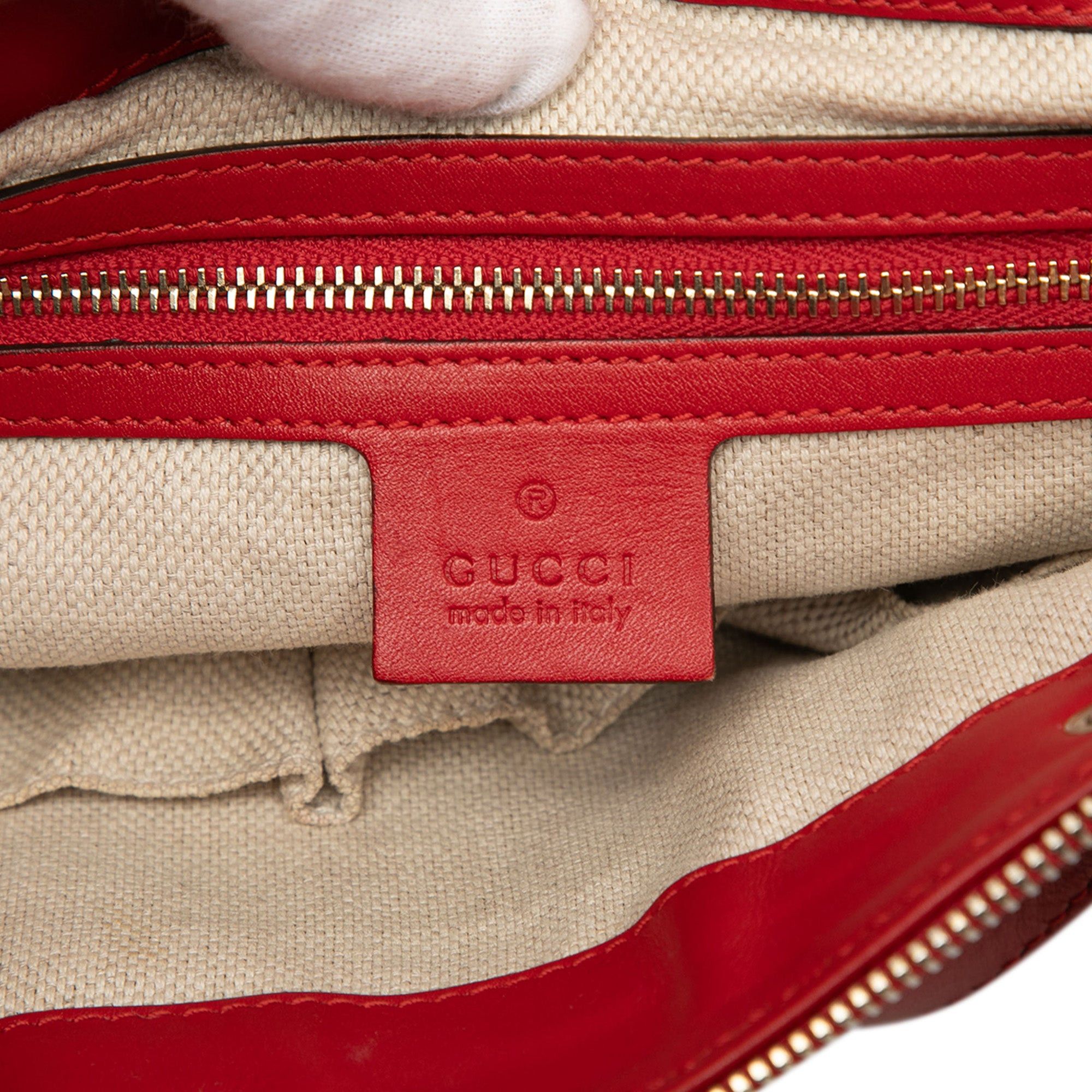 Gucci GG Canvas Valentine Satchel Size ONE SIZE - 5 Thumbnail