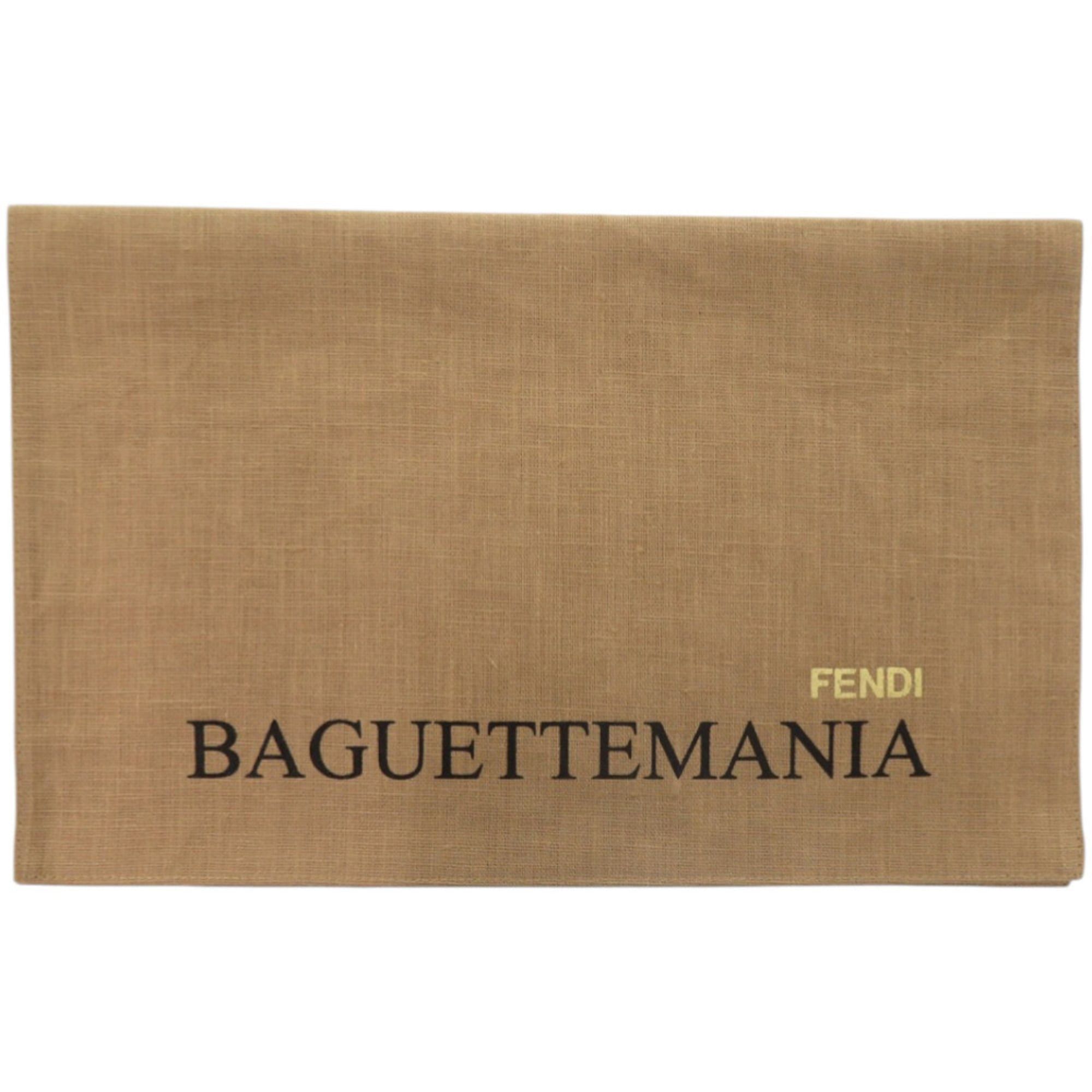 Fendi Like New Fendi Baguette Mania Logo FXT071 Silk White Scarf/Muffler 0331FENDI Size ONE SIZE - 7 Thumbnail