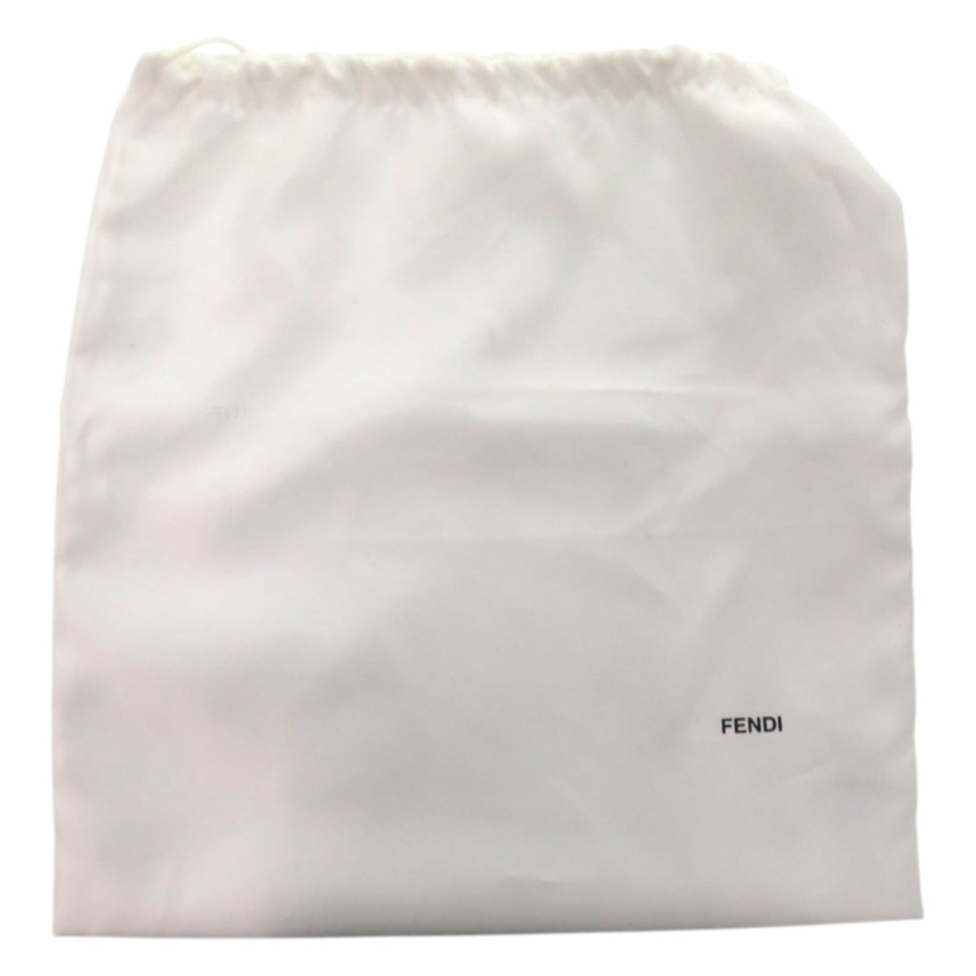 Fendi Like New Fendi Baguette Mania Logo FXT071 Silk White Scarf/Muffler 0331FENDI Size ONE SIZE - 6 Thumbnail
