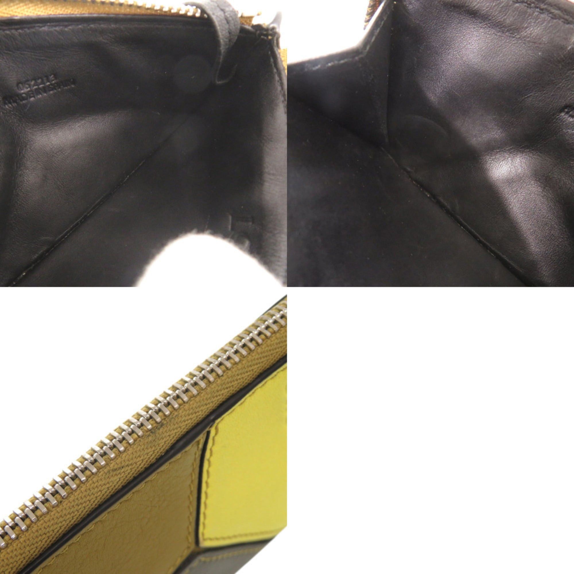 Loewe Loewe Puzzle Coin Card Holder, Leather, Multicolor, Wallet/Coin Case, Business Holder/Card 1031LOEWE Size ONE SIZE - 10 Thumbnail