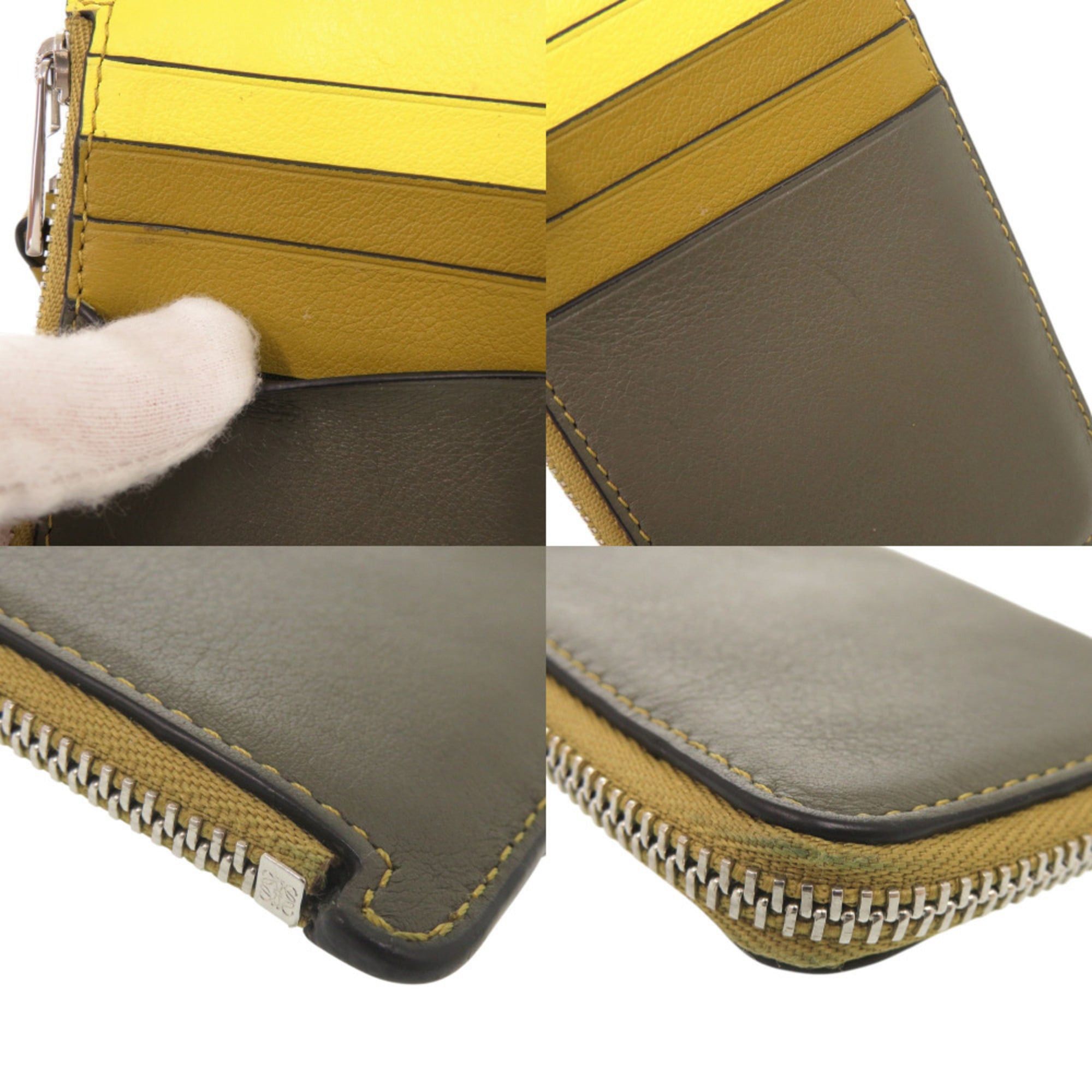 Loewe Loewe Puzzle Coin Card Holder, Leather, Multicolor, Wallet/Coin Case, Business Holder/Card 1031LOEWE Size ONE SIZE - 9 Thumbnail