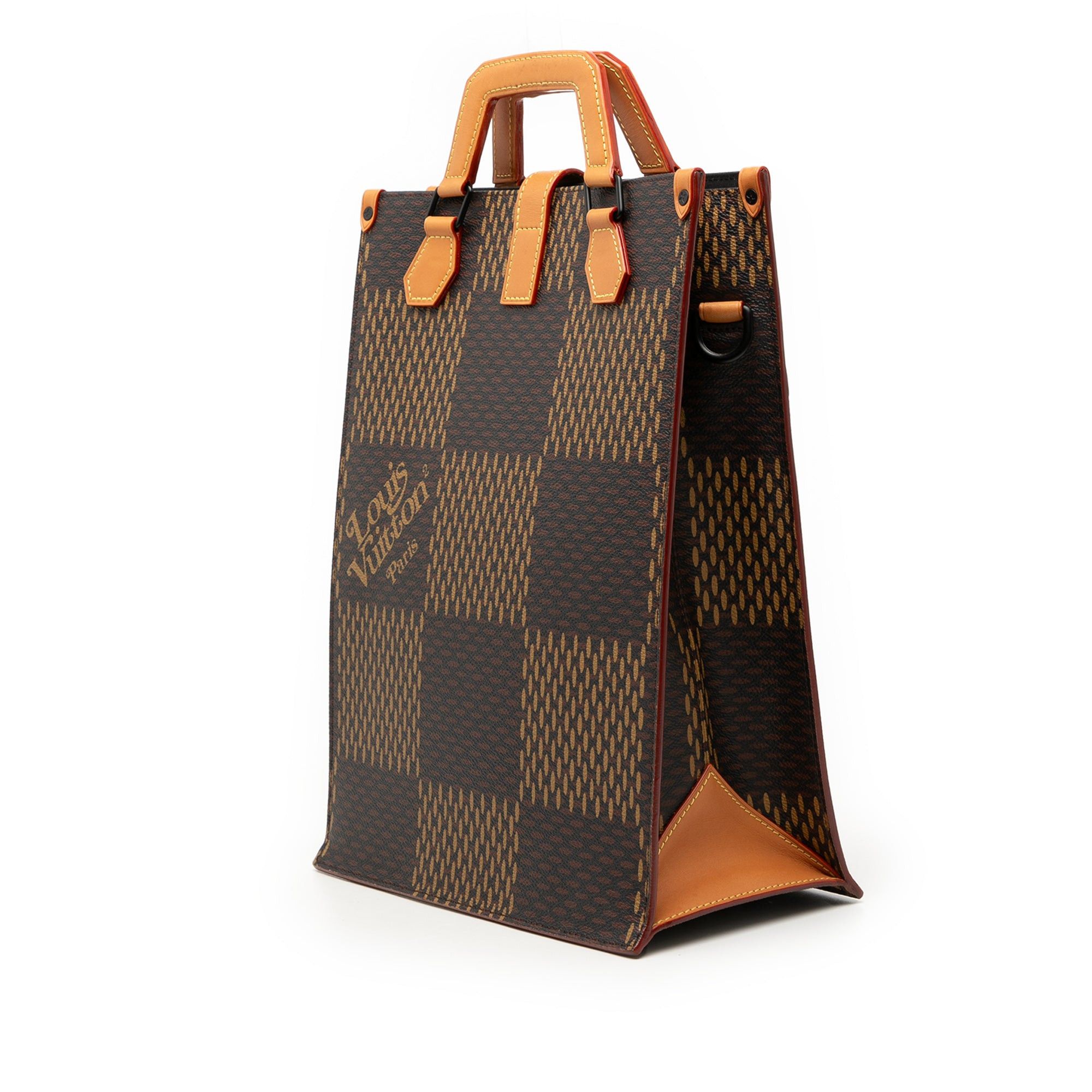 Louis Vuitton Nigo Giant Damier Ebene Monogram Mini Tote Size ONE SIZE - 2 Thumbnail