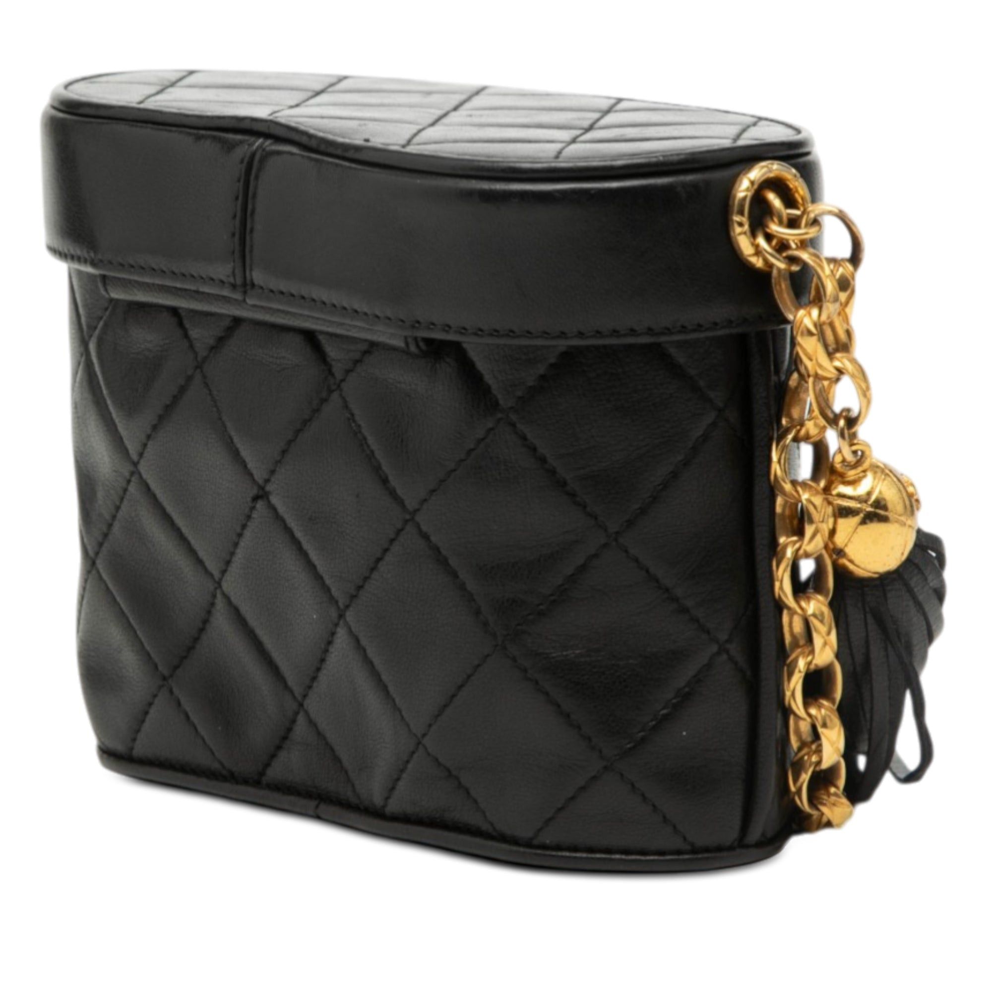 Chanel CC Quilted Lambskin Tassel Vanity Bag Size ONE SIZE - 2 Thumbnail