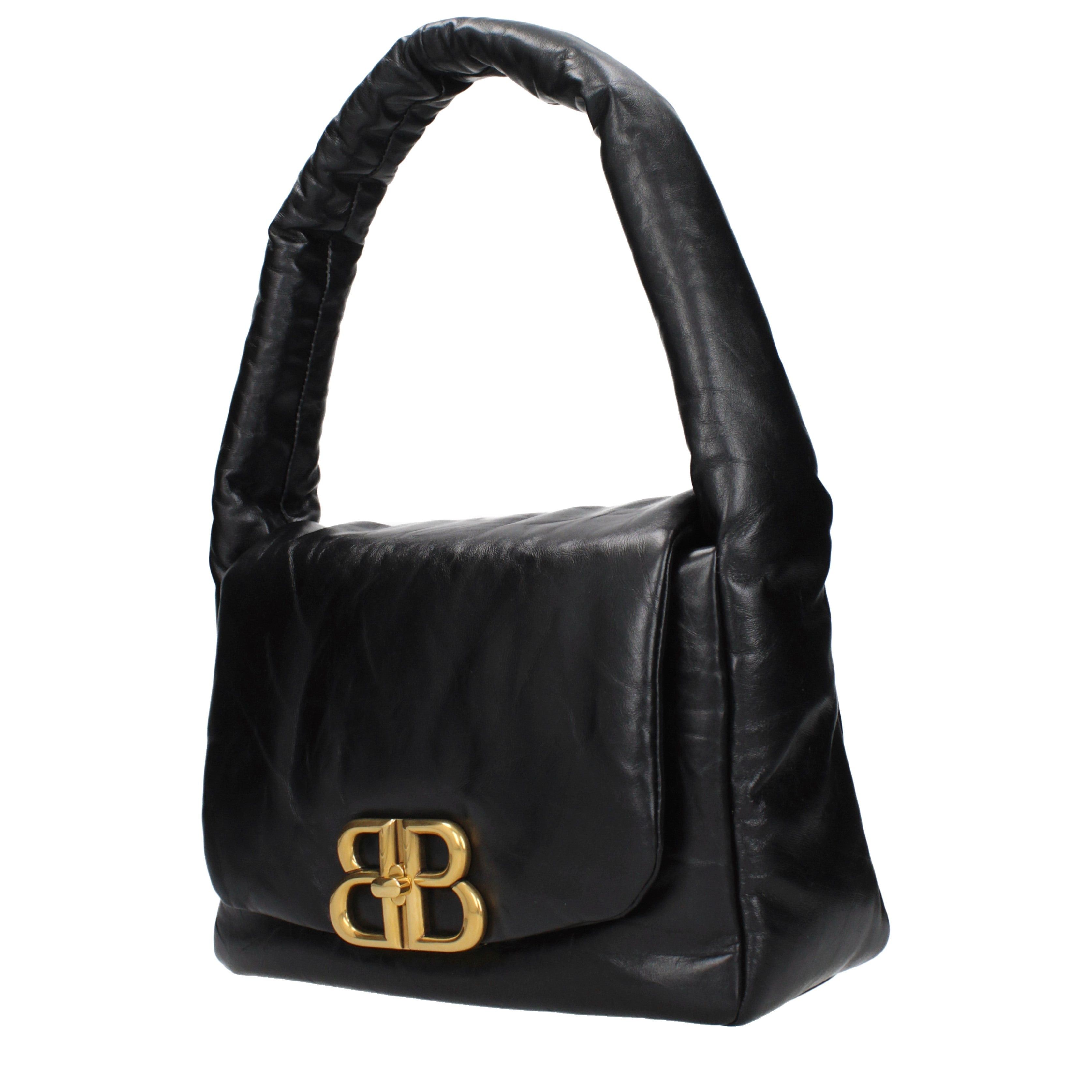 Balenciaga Balenciaga Handbags Women Leather Black Size ONE SIZE - 2 Thumbnail