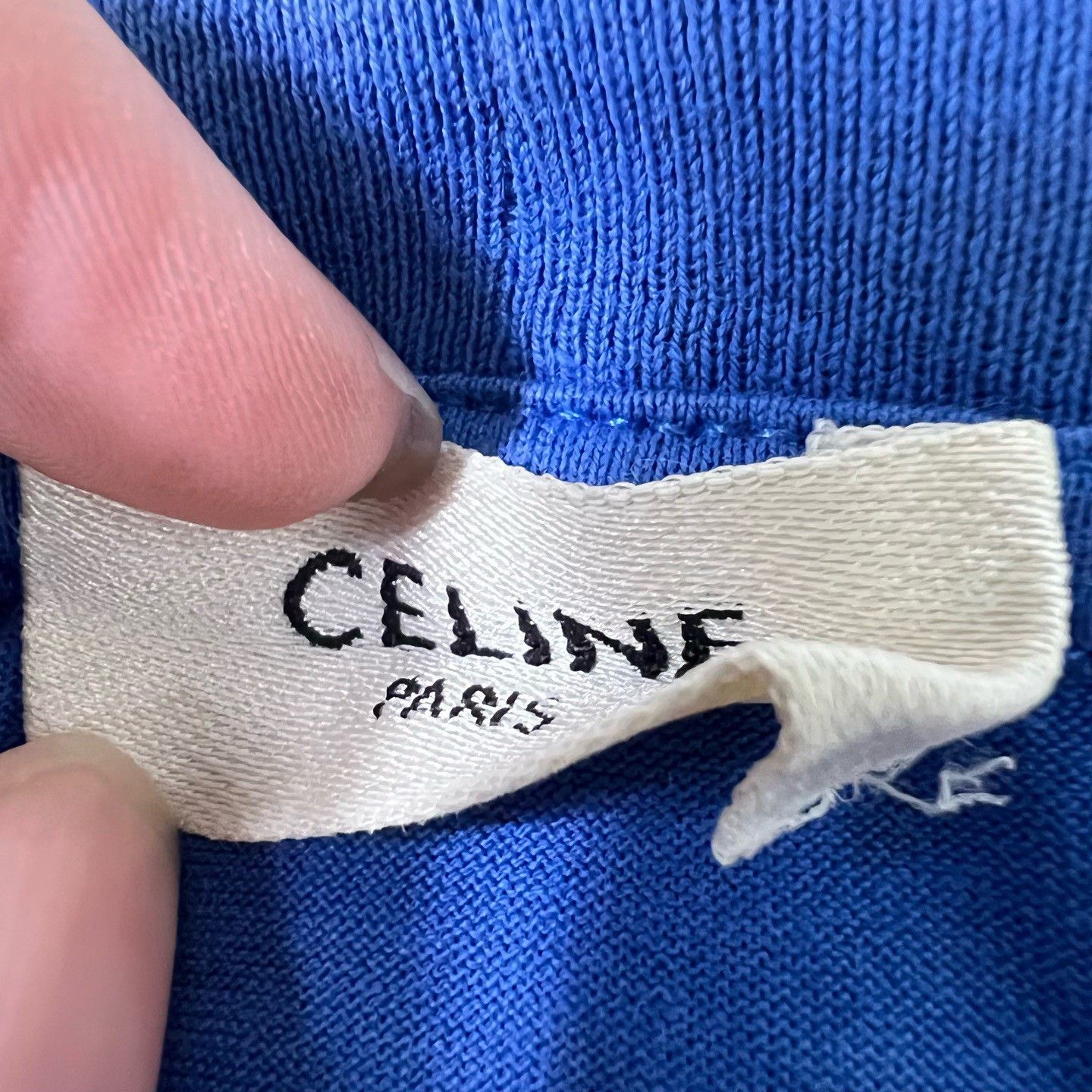 Celine Celine Short-Sleeve Logo T-shirt Size US L / EU 52-54 / 3 - 3 Thumbnail