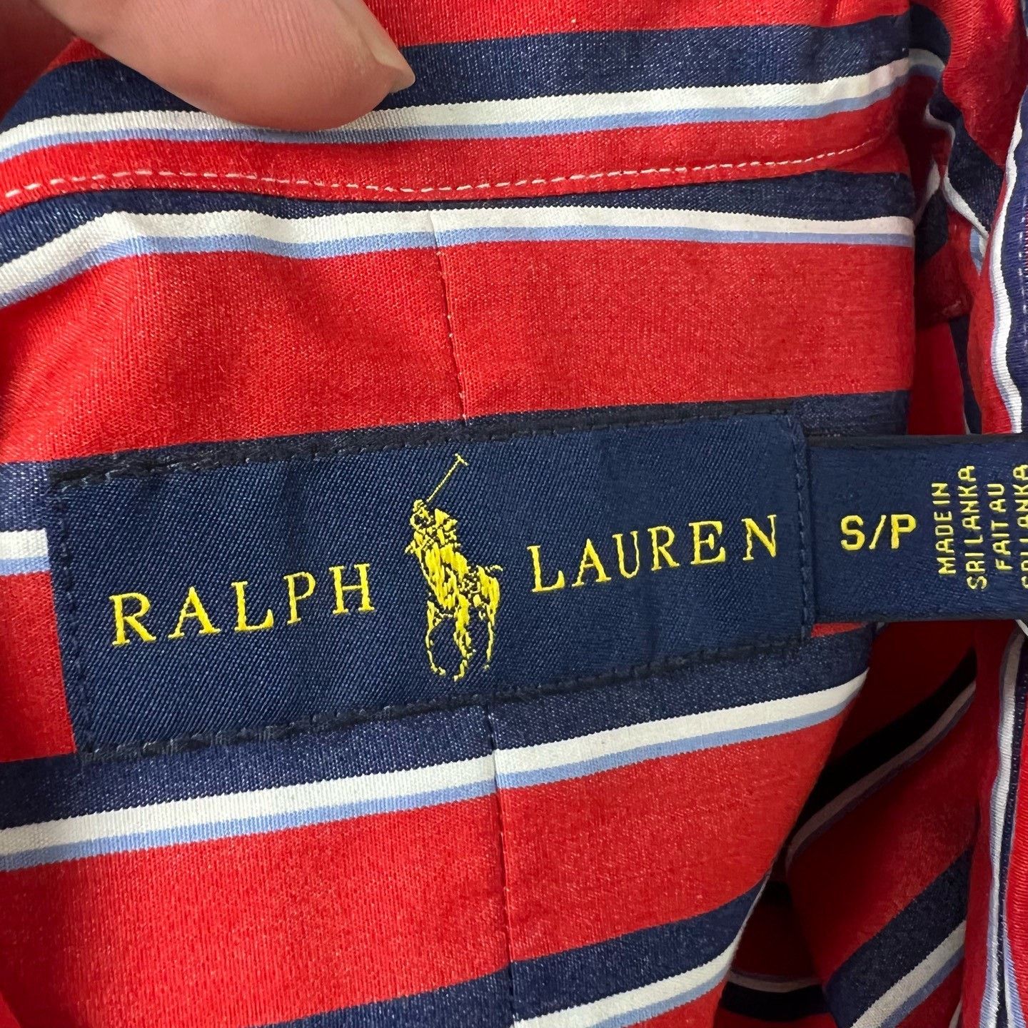 Ralph Lauren Ralph Lauren Long Sleeve Shirt Size US S / EU 44-46 / 1 - 3 Thumbnail