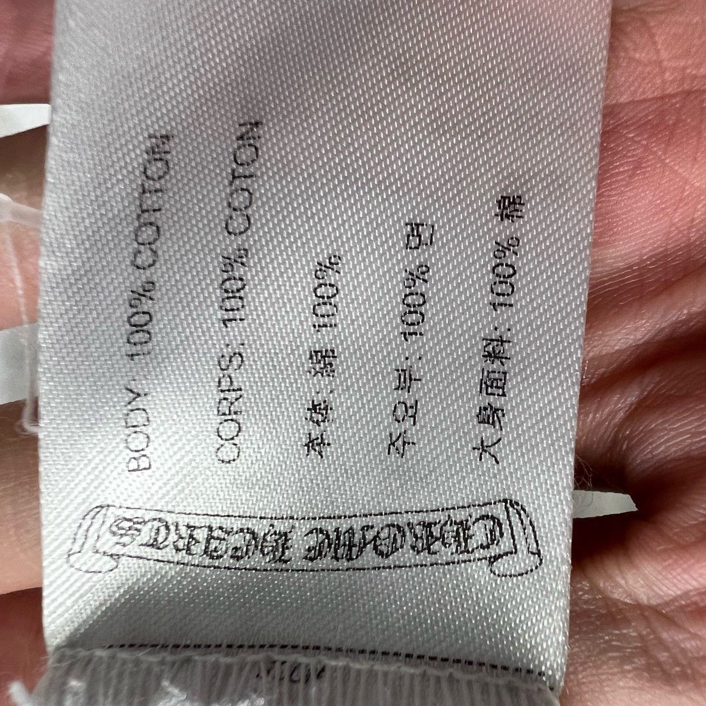 Chrome Hearts Chrome Hearts Sanskrit Long Sleeve Size US L / EU 52-54 / 3 - 4 Thumbnail