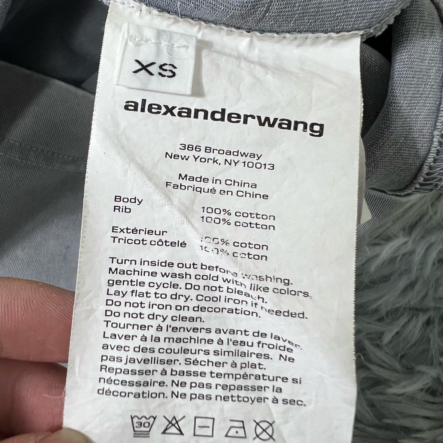 Alexander Wang Alexander Wang Long-Sleeve Top XS Size XS / US 0-2 / IT 36-38 - 4 Thumbnail