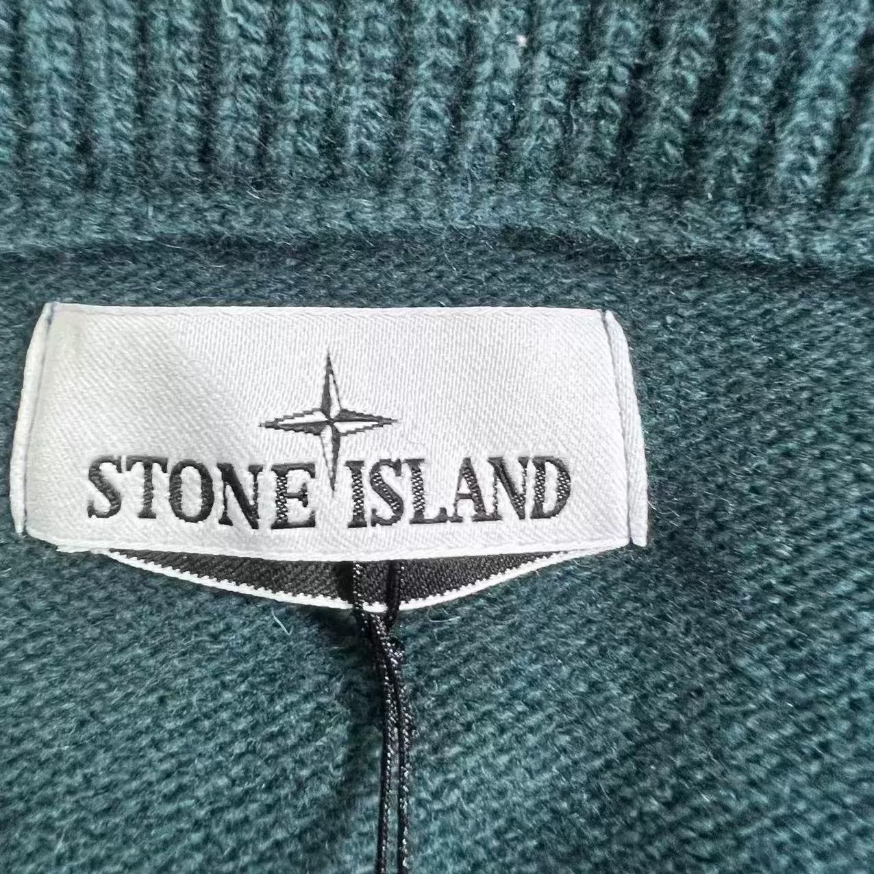 Stone Island Stone Island Half-Zip Wool Knit Sweater Size US XL / EU 56 / 4 - 3 Thumbnail