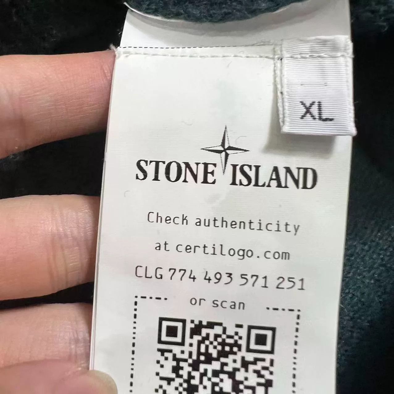 Stone Island Stone Island Half-Zip Wool Knit Sweater Size US XL / EU 56 / 4 - 4 Thumbnail