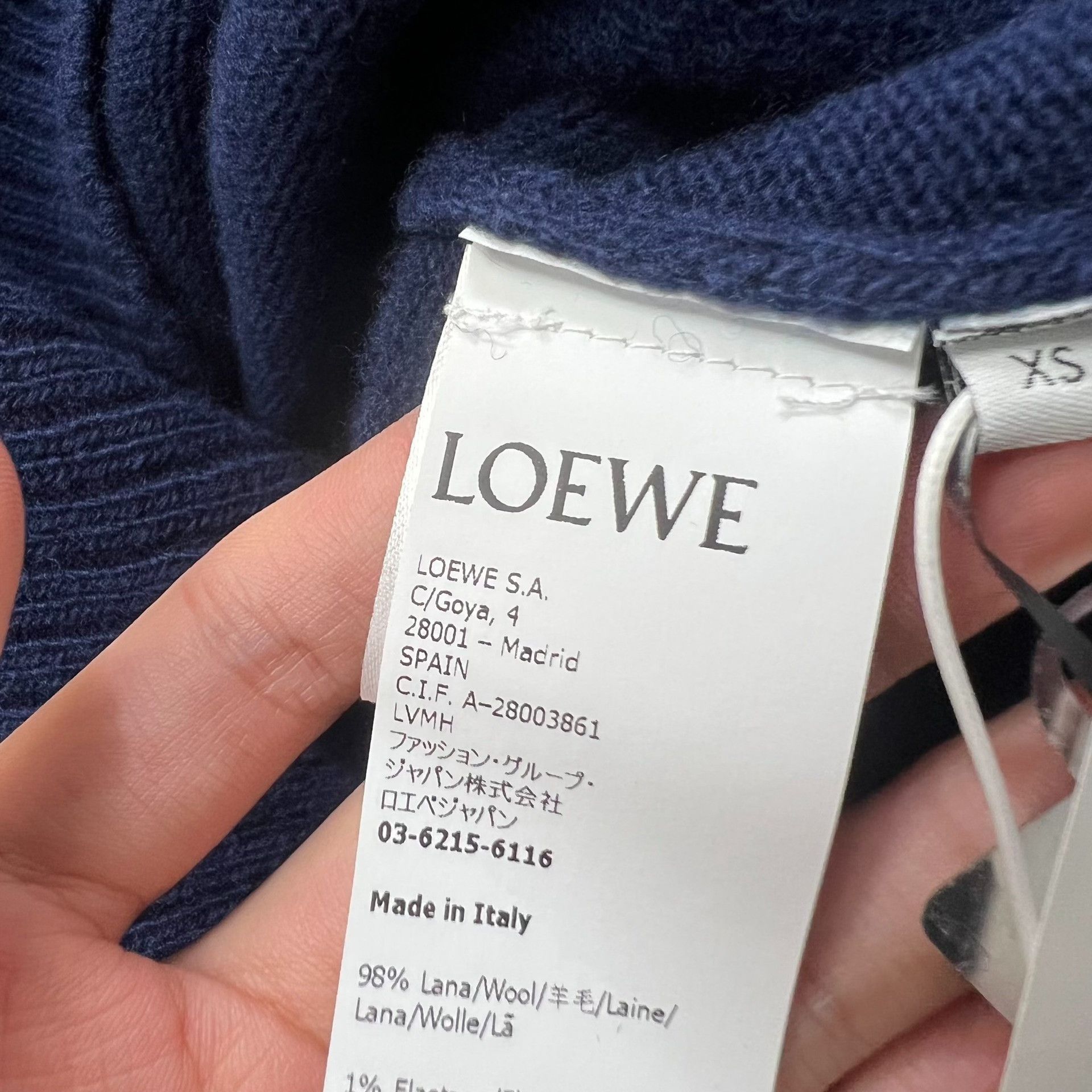 Loewe Loewe Wool Sweater XS Size XS / US 0-2 / IT 36-38 - 4 Thumbnail