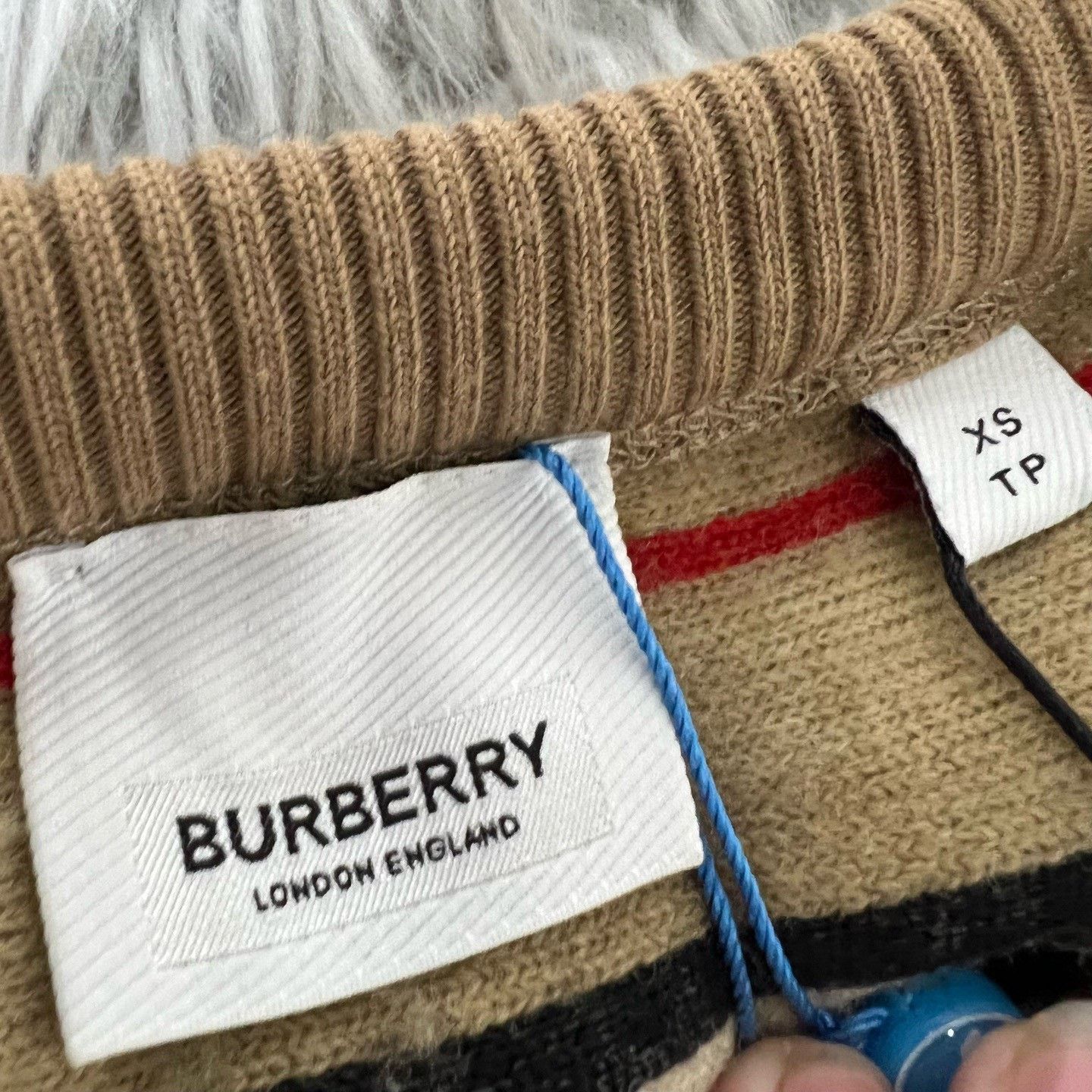 Burberry Burberry Fleece Sweatshirt XS Size XS / US 0-2 / IT 36-38 - 3 Thumbnail