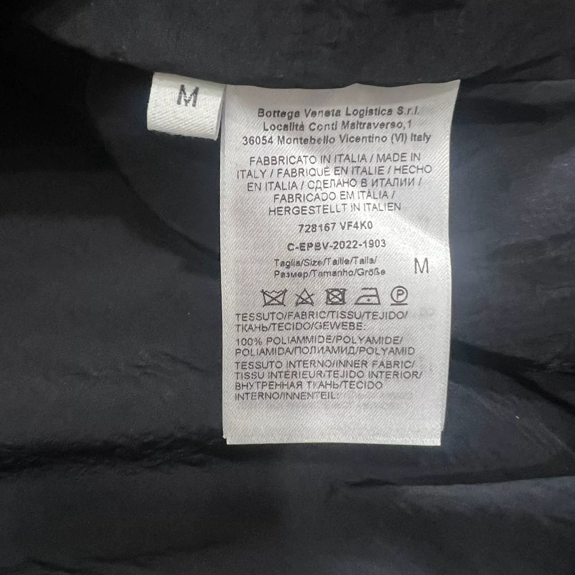 Bottega Veneta Bottega Veneta Short Nylon Jacket Size US M / EU 48-50 / 2 - 2 Thumbnail