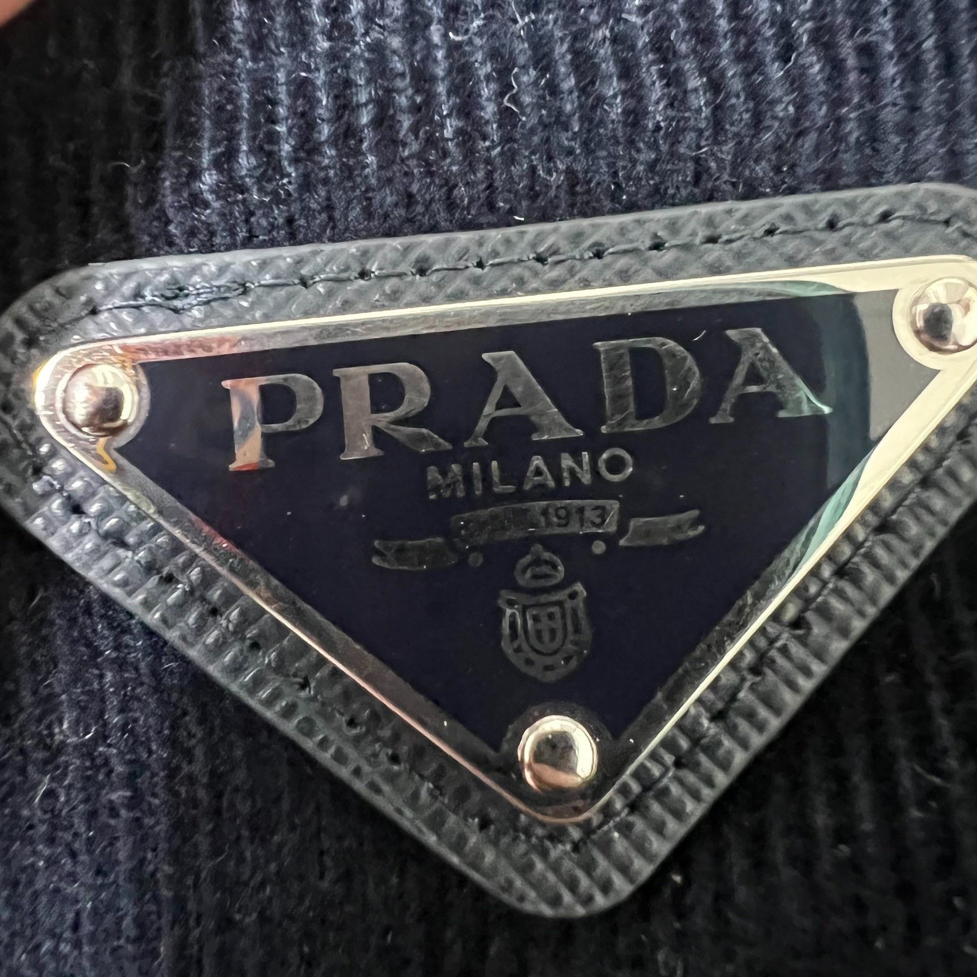 Prada Prada Corduroy Triangle Logo Jacket Size US S / EU 44-46 / 1 - 3 Thumbnail