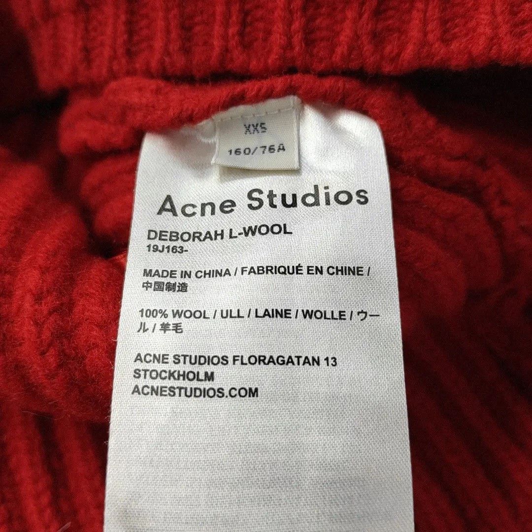 Acne Studios Acne Studios DEBORAH V-Neck Sweater Size XXS / US 00 / IT 34 - 3 Thumbnail