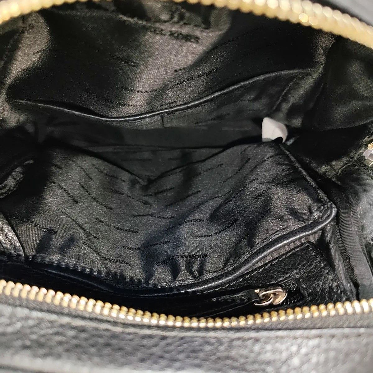 Michael Kors Michael Kors Black Sheepskin Patchwork Backpack Size ONE SIZE - 5 Thumbnail