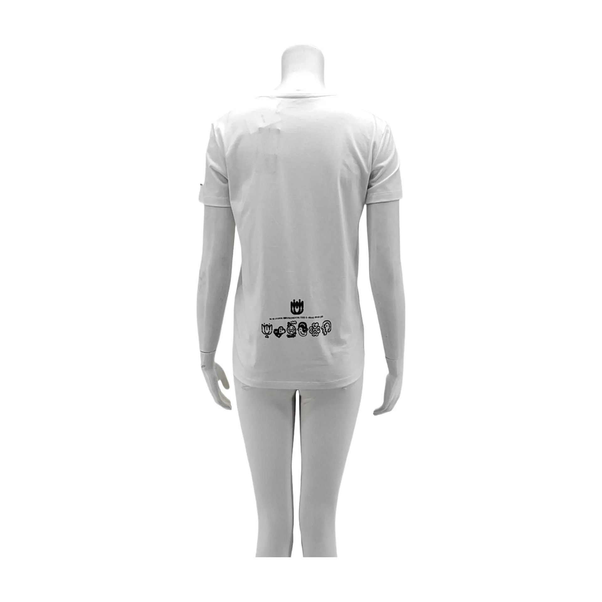 Miu Miu Miumiu White Short-Sleeve T-Shirt Size XS / US 0-2 / IT 36-38 - 2 Thumbnail