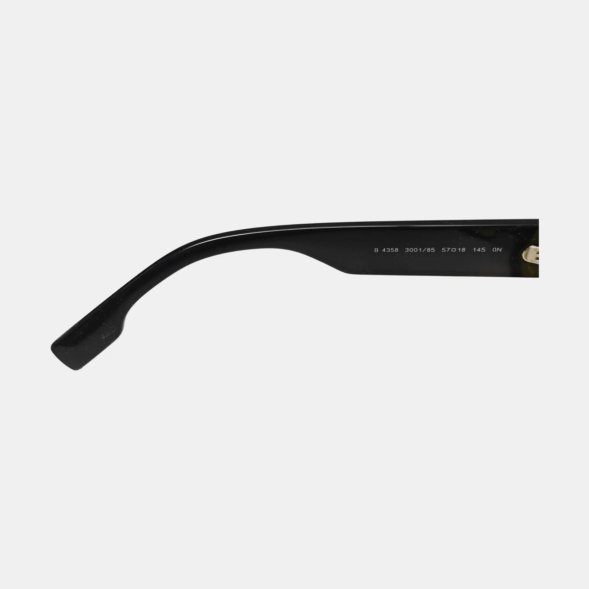 Burberry Burberry Black Frame Yellow Lens Sunglasses Size ONE SIZE - 4 Thumbnail