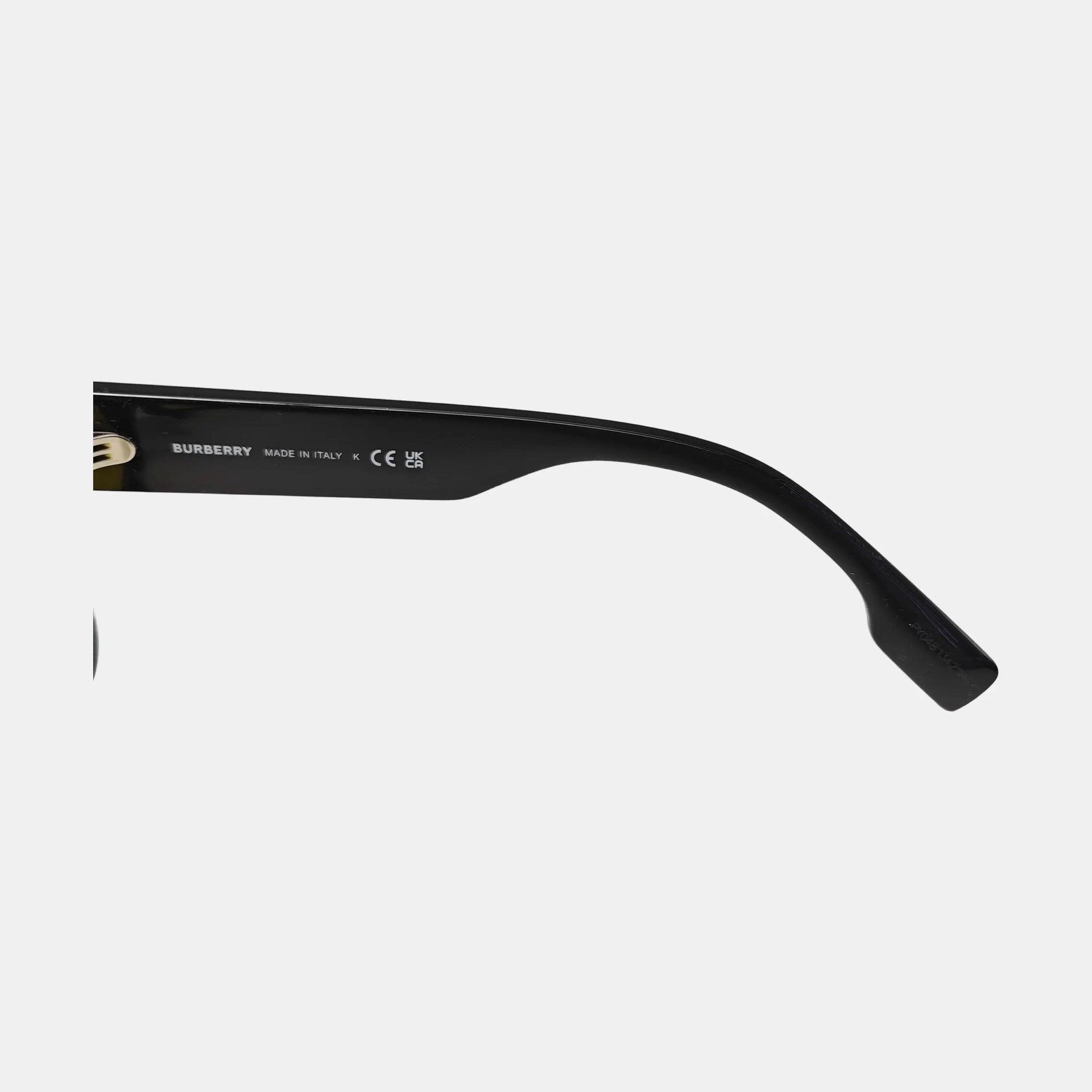 Burberry Burberry Black Frame Yellow Lens Sunglasses Size ONE SIZE - 3 Thumbnail
