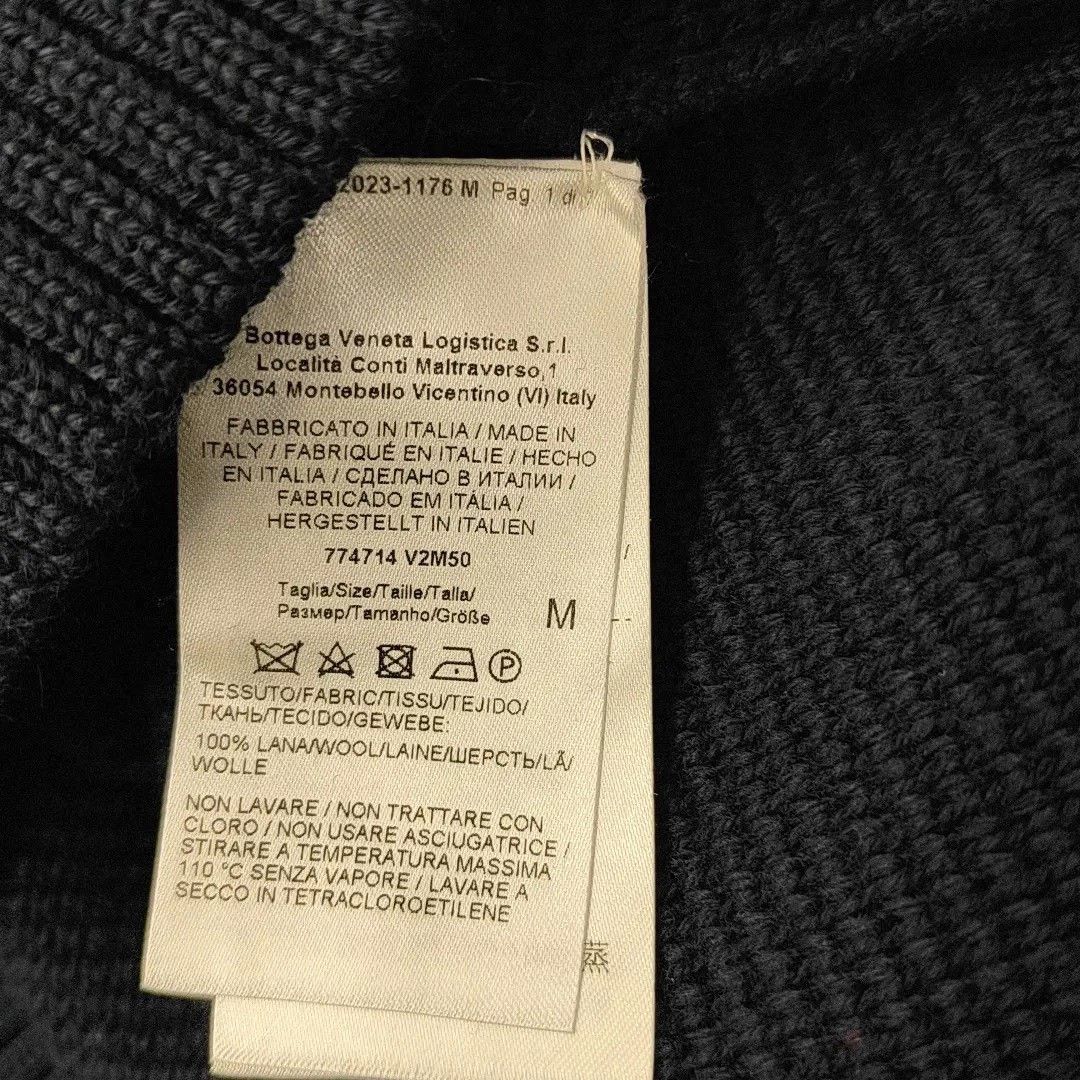 Bottega Veneta BOTTEGA VENETA Women's Wool Cardigan Size M / US 6-8 / IT 42-44 - 3 Thumbnail