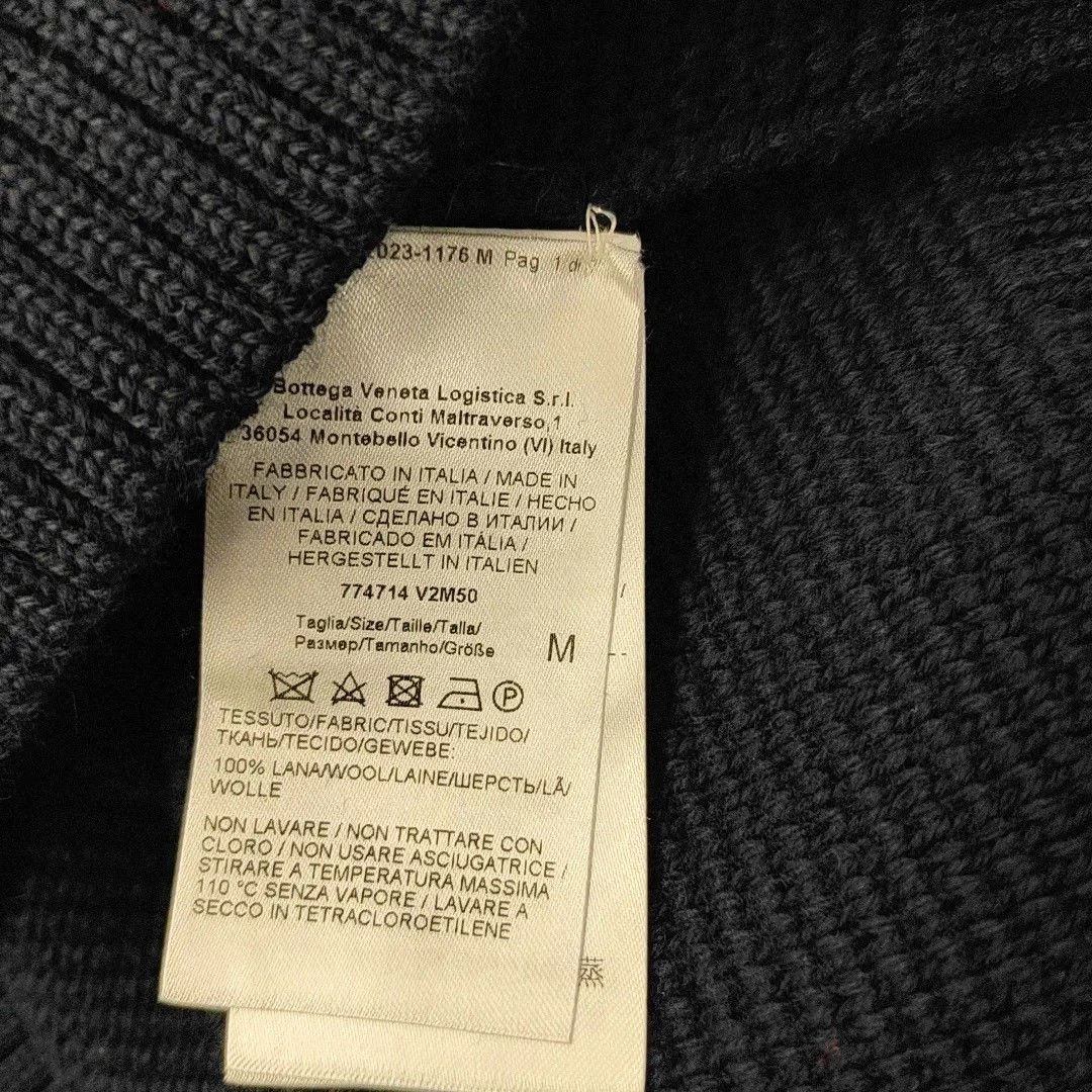 Bottega Veneta BOTTEGA VENETA Women's Wool Cardigan Size M / US 6-8 / IT 42-44 - 4 Thumbnail