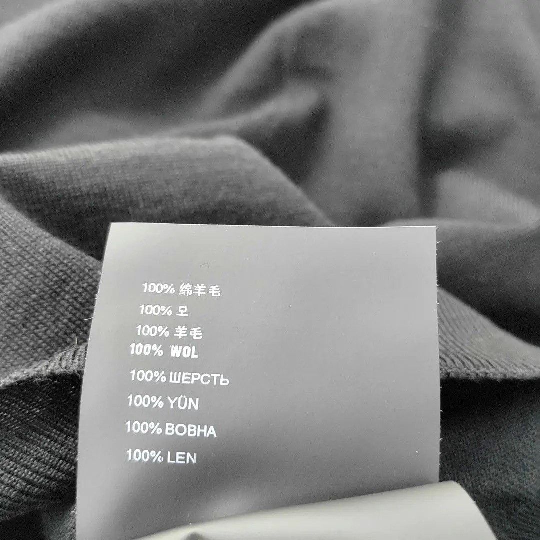 Prada Prada Men's Black Crewneck Wool Sweater Size US M / EU 48-50 / 2 - 3 Thumbnail