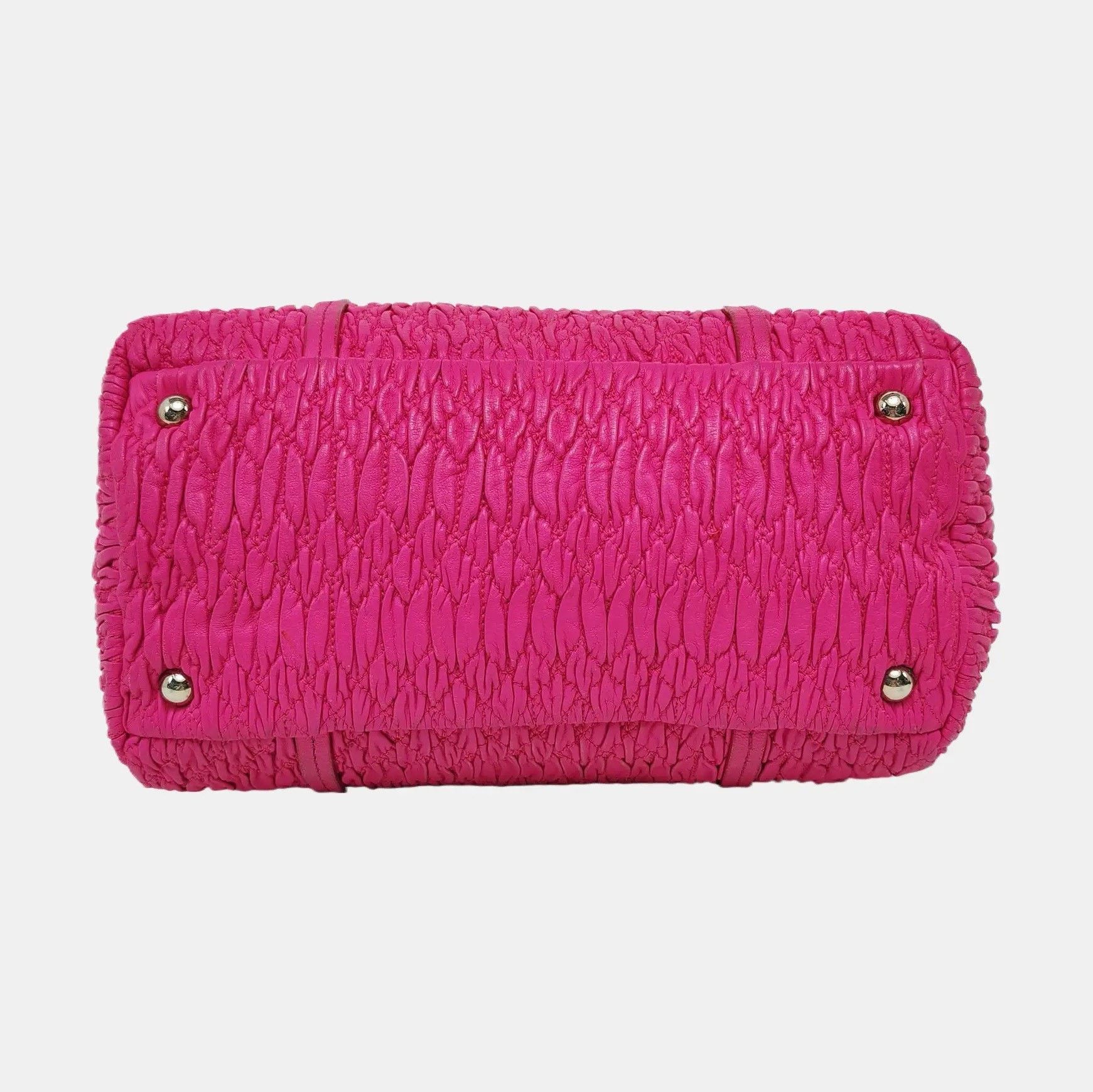 Miu Miu Miu Miu Quilted Lambskin Shoulder Bag Size ONE SIZE - 2 Thumbnail