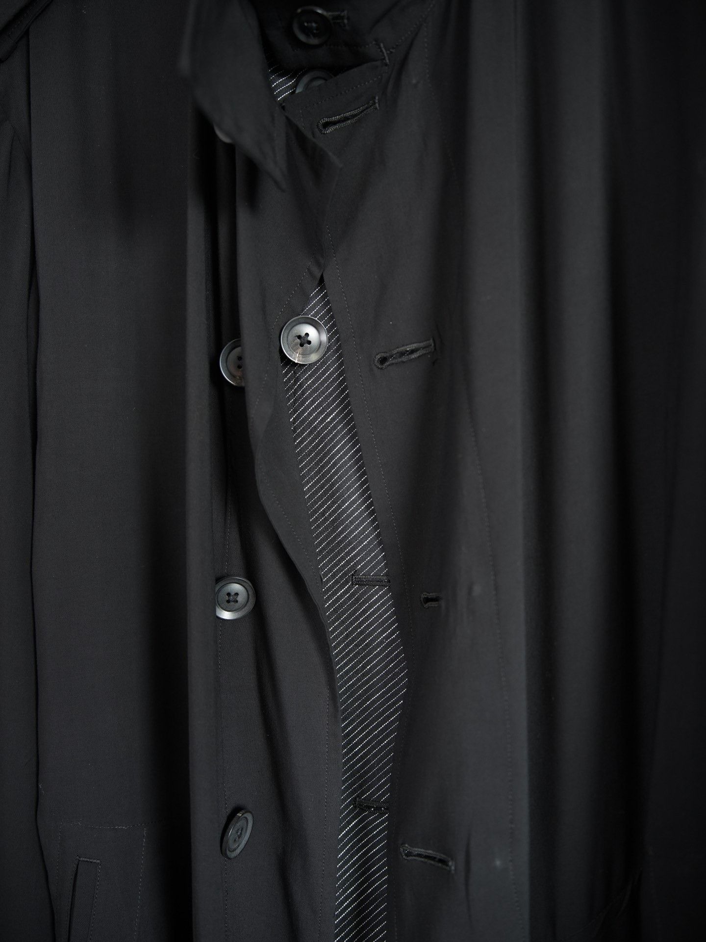 Yohji Yamamoto Yohji Yamamoto 22SS Double-Layer Military Coat Size US M / EU 48-50 / 2 - 7 Thumbnail